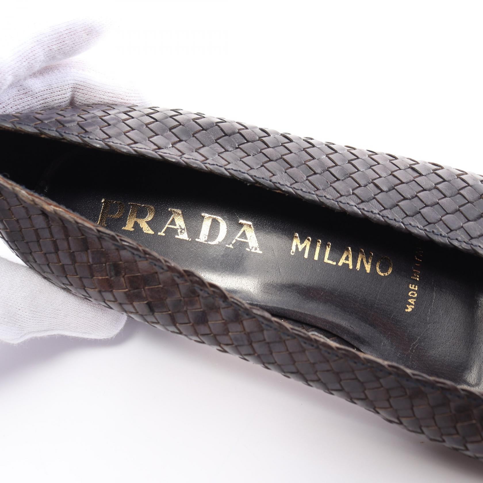 Prada Leather Pumps for Women