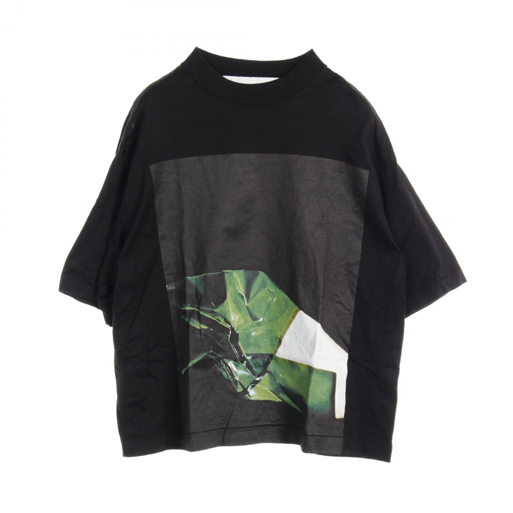 TOGA Eiko Yamazawa Cotton T-Shirt Black