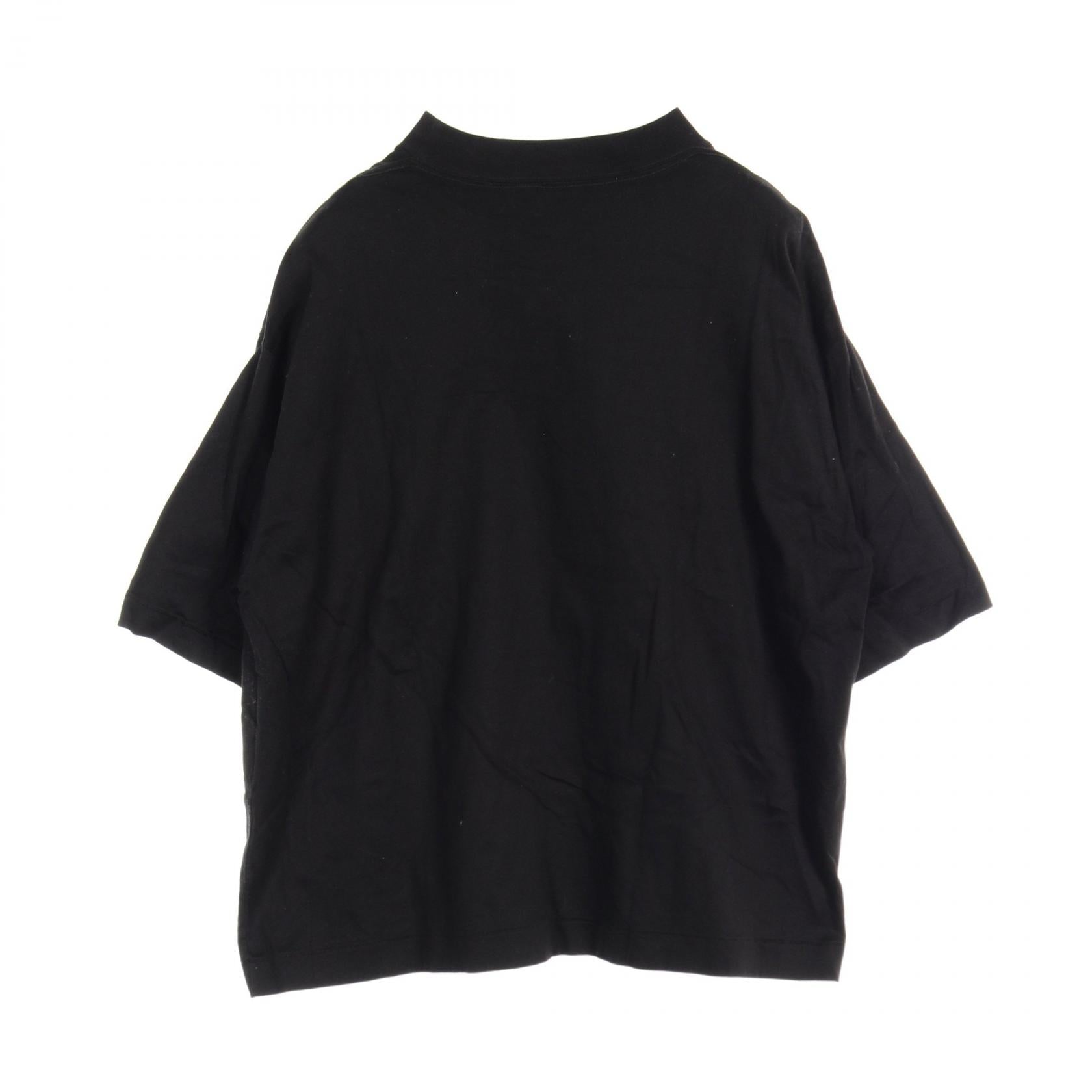 TOGA Eiko Yamazawa Cotton T-Shirt Black