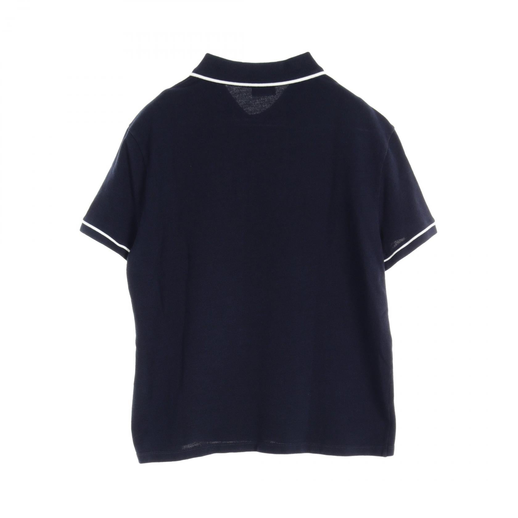 Celine Cotton Polo Shirt Navy