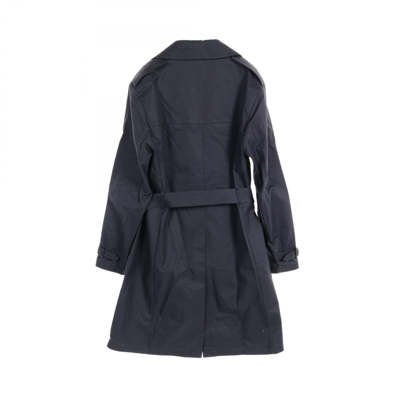 Mackintosh ST ANDREWS Cotton Trench Coat Navy