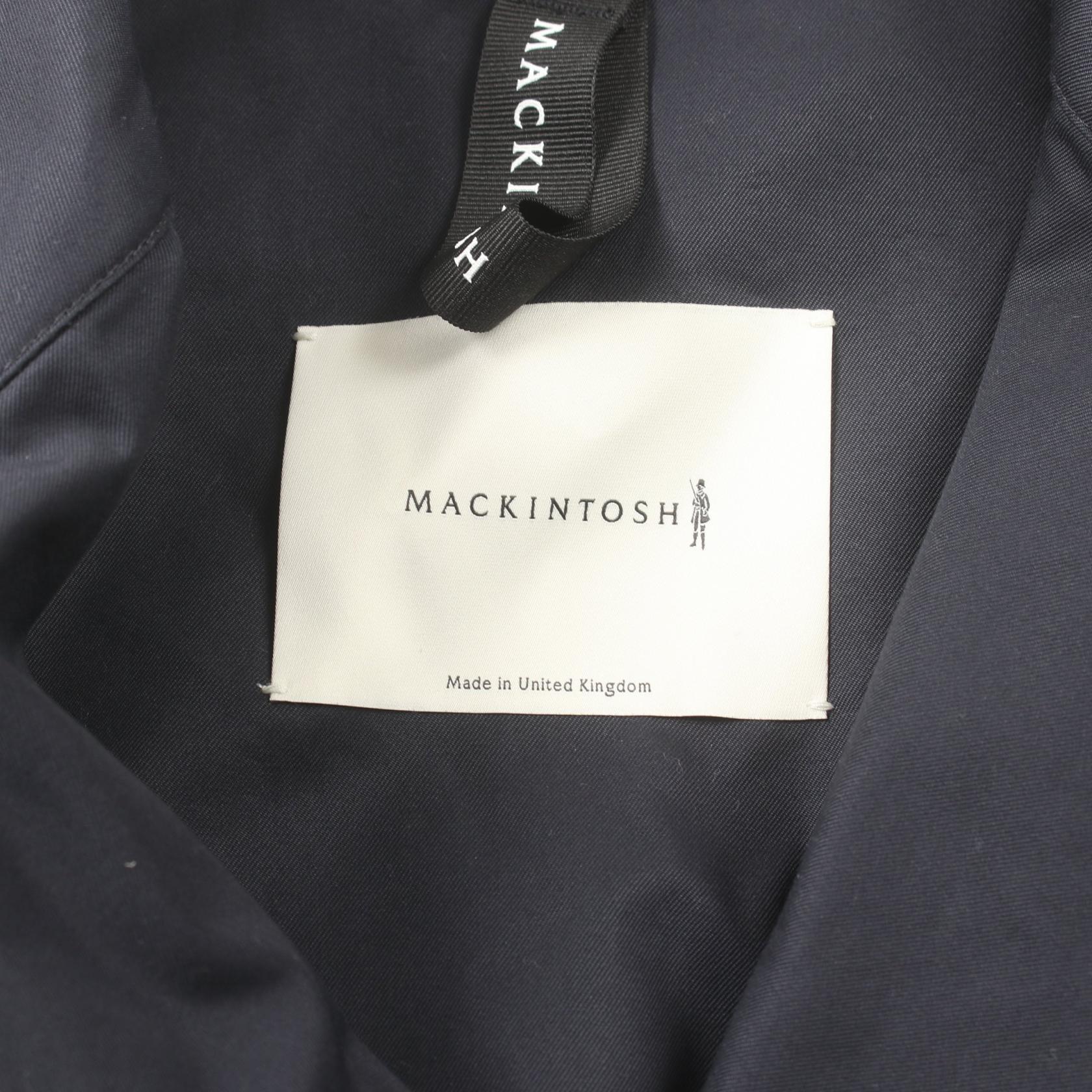 Mackintosh ST ANDREWS Cotton Trench Coat Navy