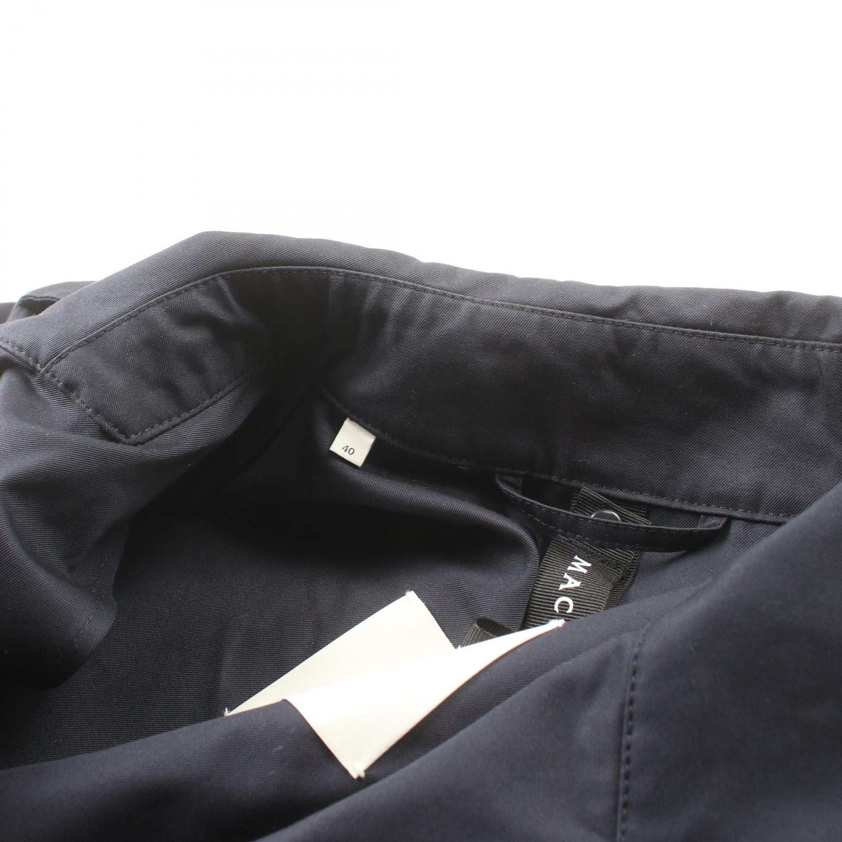 Mackintosh ST ANDREWS Cotton Trench Coat Navy