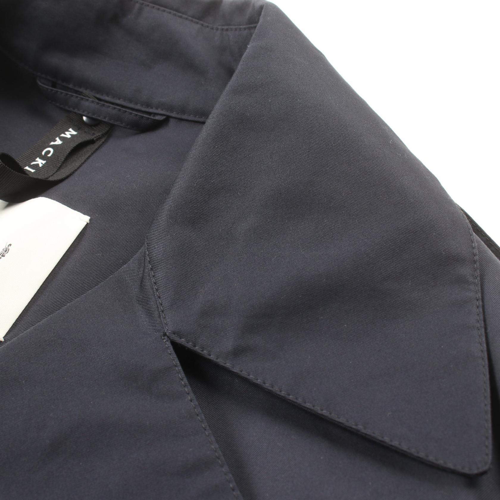 Mackintosh ST ANDREWS Cotton Trench Coat Navy