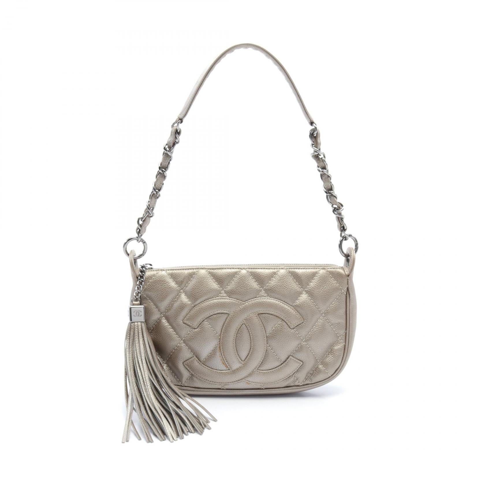 Chanel Leather Matelasse Shoulder Bag