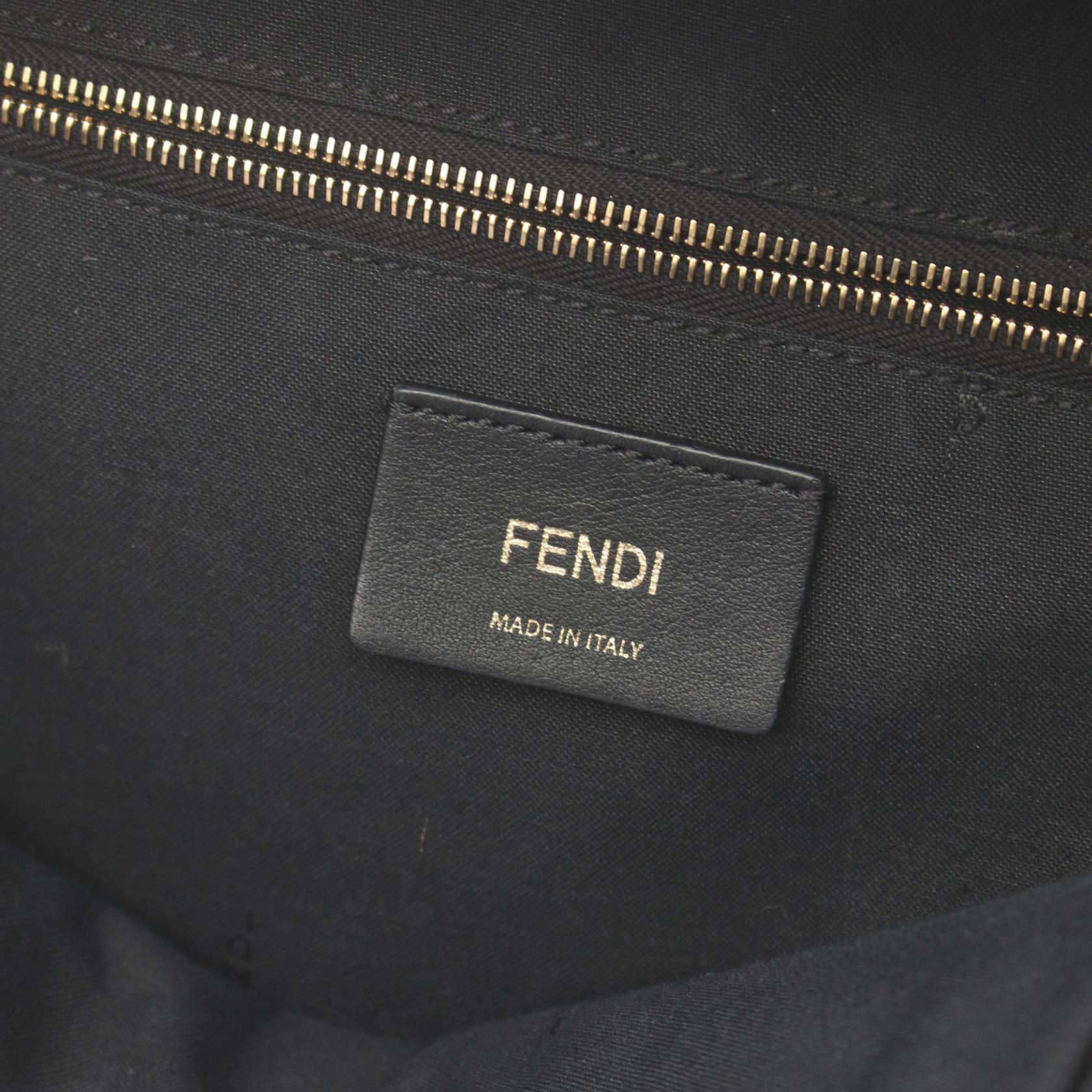 Fendi Leather Zucca Backpack 8BZ038