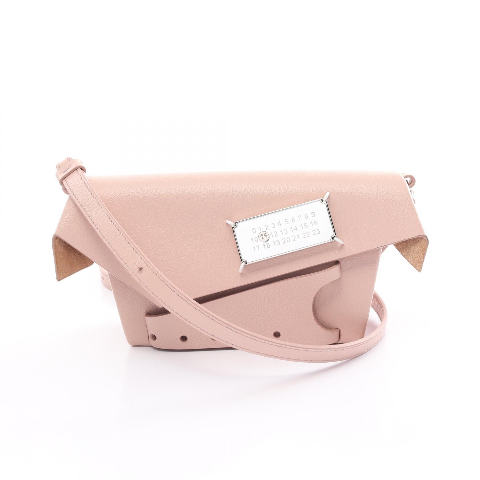 Maison Margiela Leather Snatch Shoulder Bag