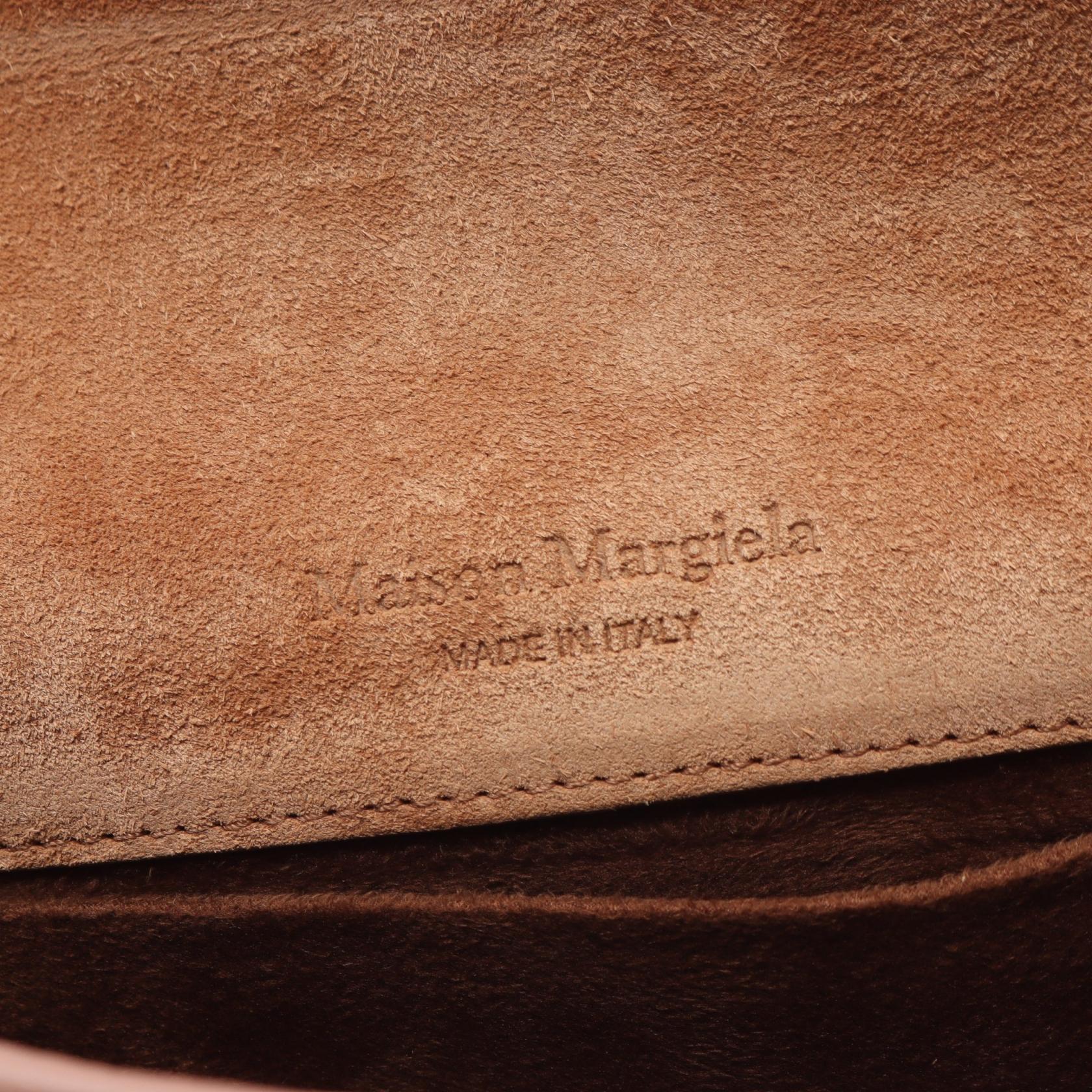 Maison Margiela Leather Snatch Shoulder Bag