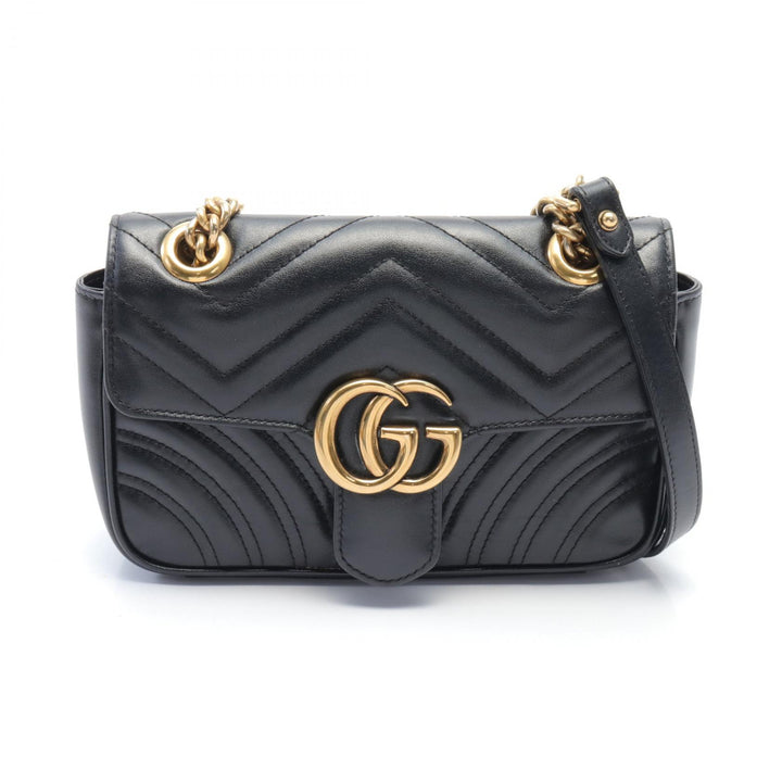 Gucci GG Marmont Leather Shoulder Bag 446744