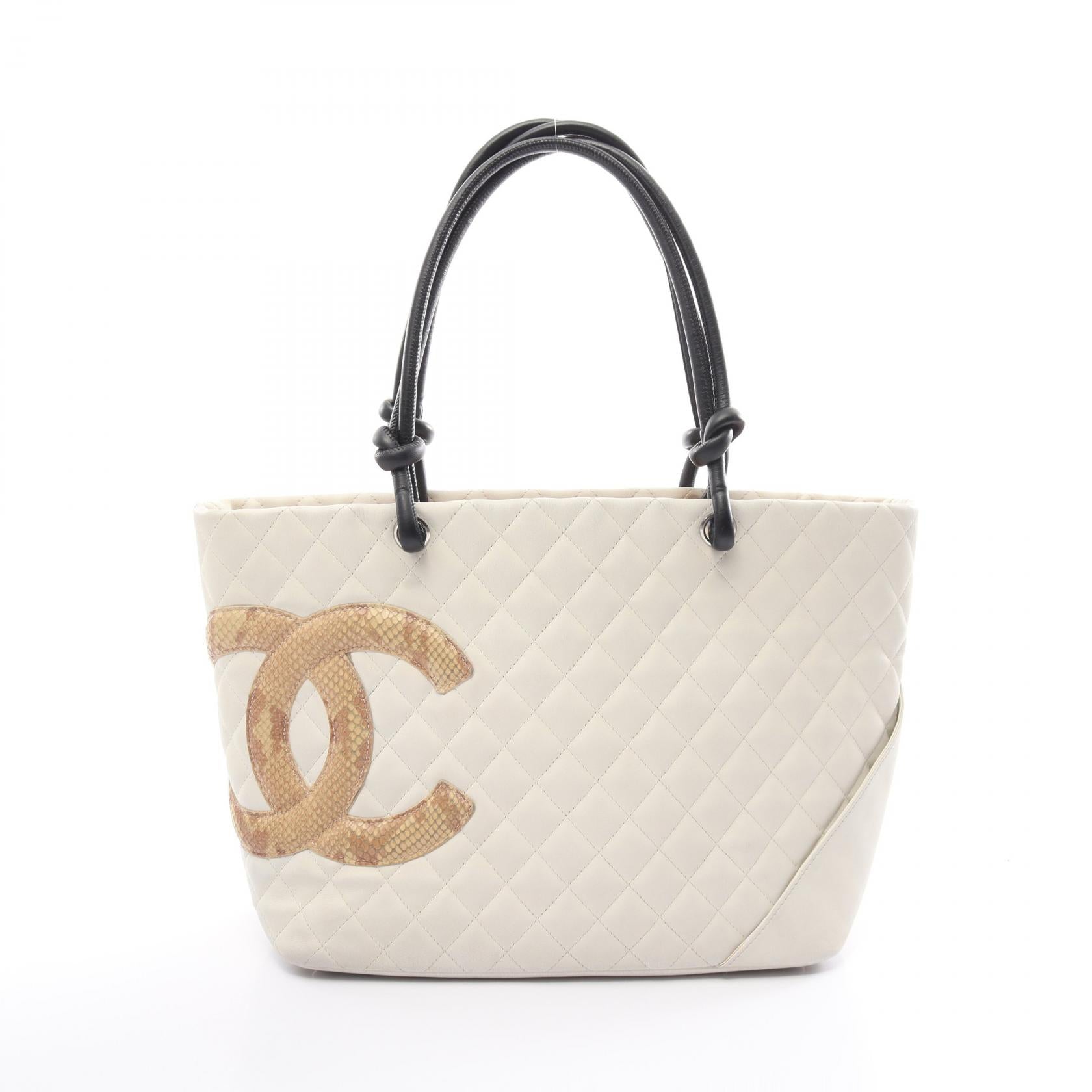 Chanel Cambon Line Large Tote Bag Leather A25169