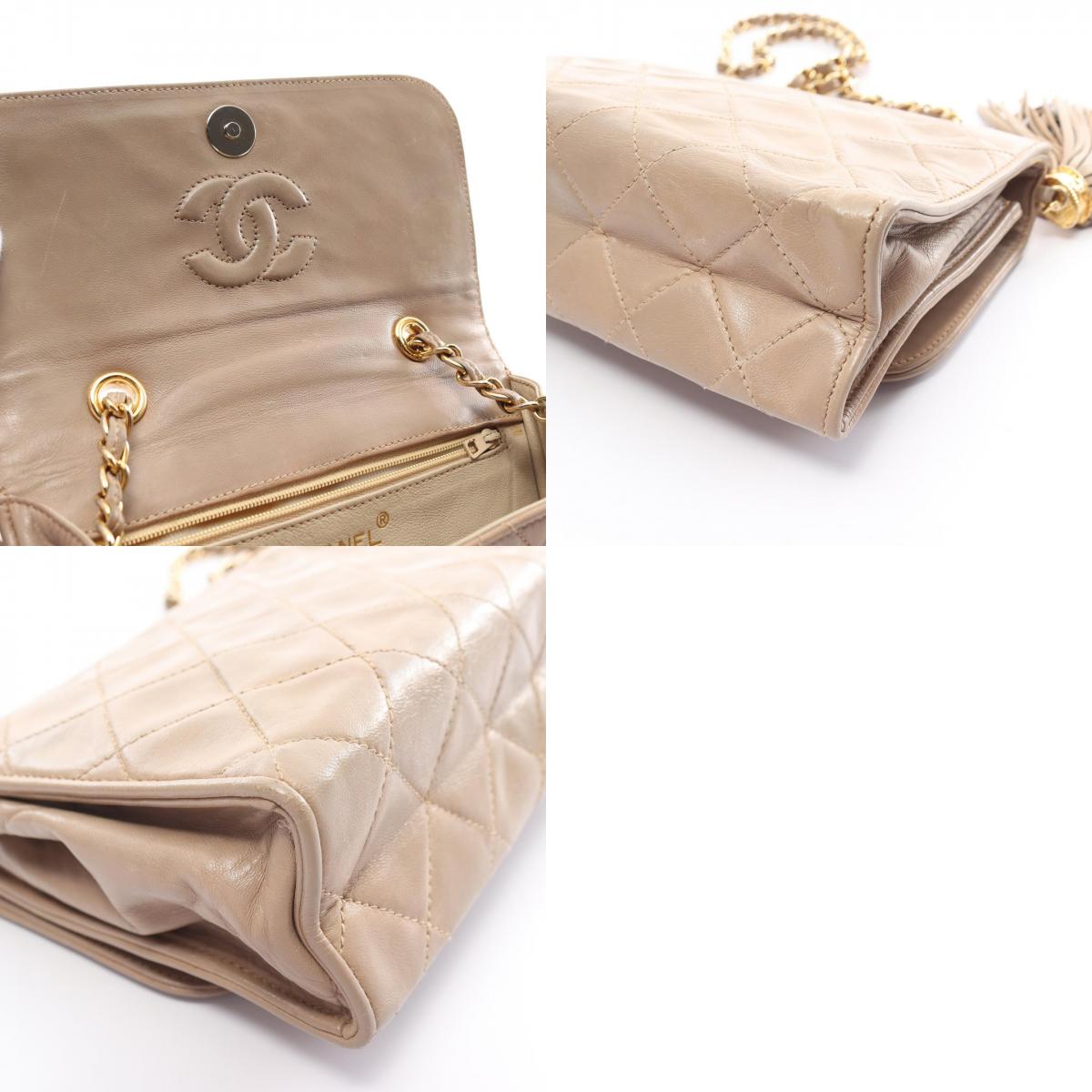 Chanel Lambskin Matelasse Shoulder Bag