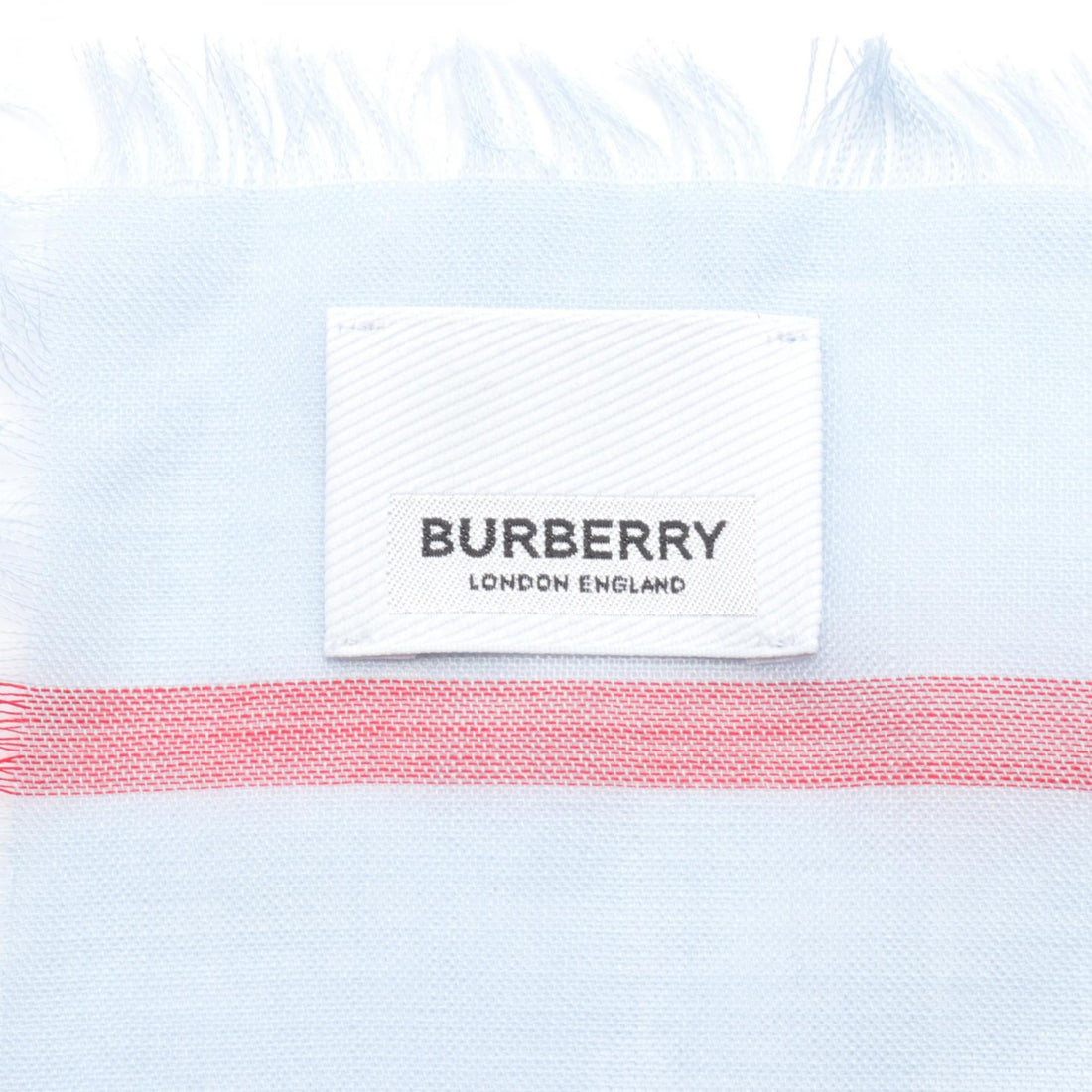 Burberry Logo Horseferry Wool Scarf  Canvas Shawl in Great Condition