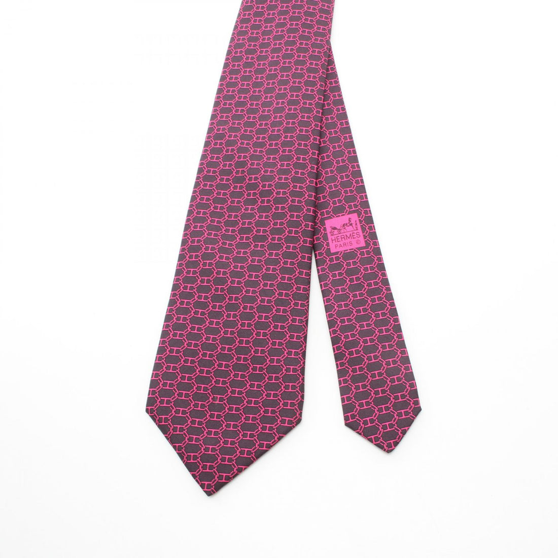 Hermes Silk Chaine d'Ancre Tie