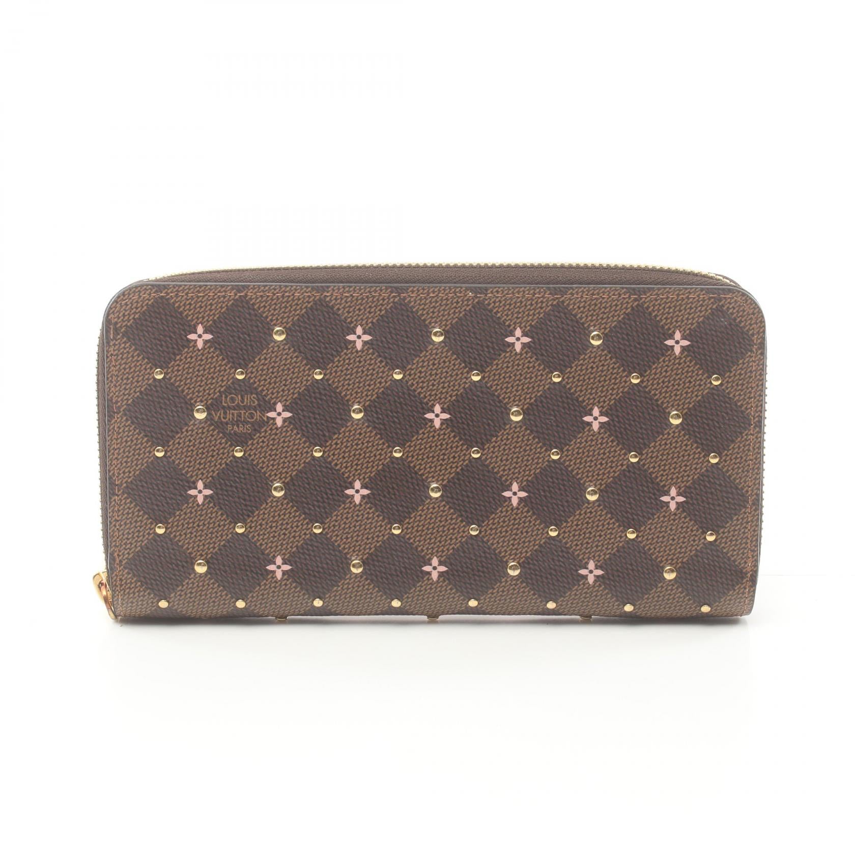 Louis Vuitton Zippy Wallet Damier Brown N60473