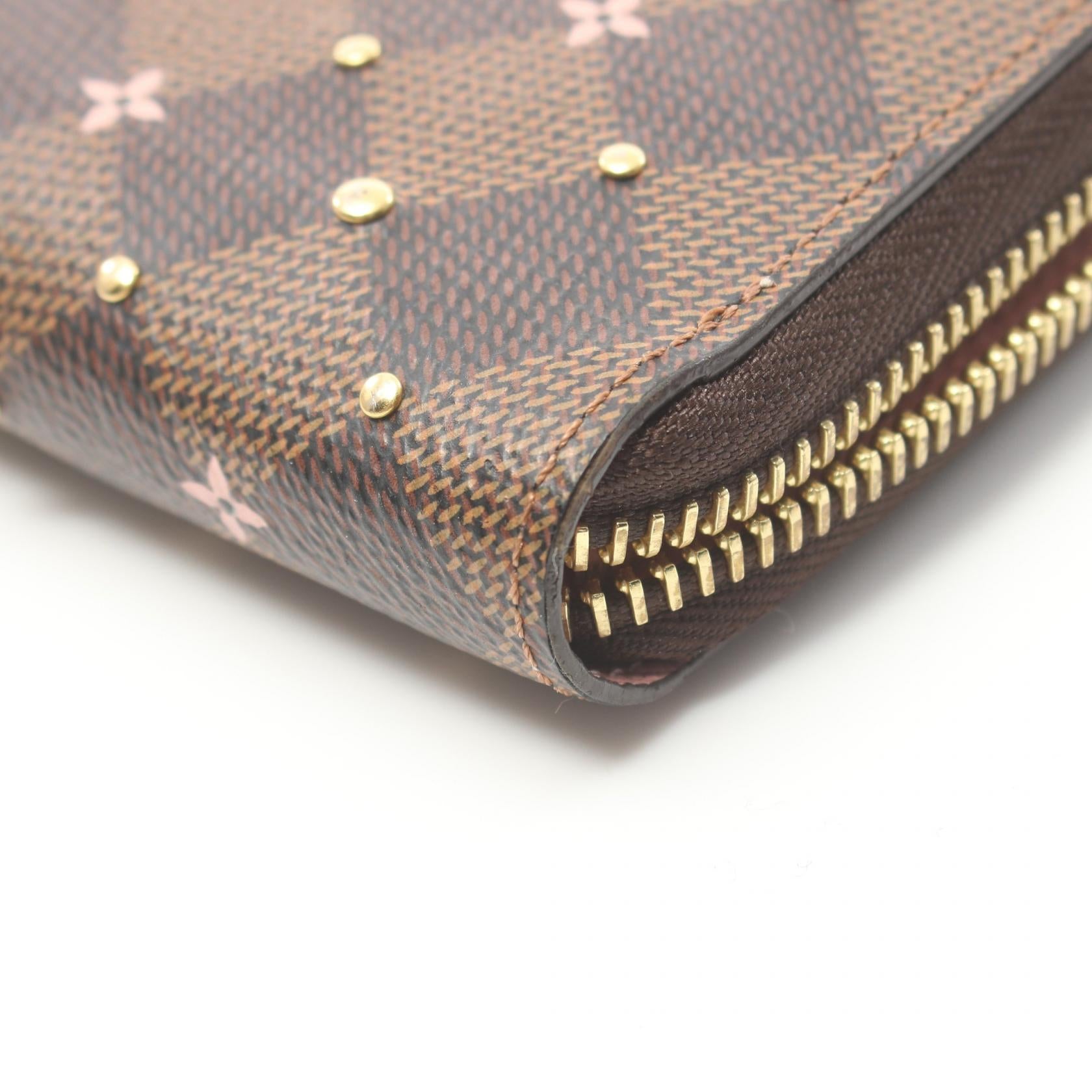 Louis Vuitton Zippy Wallet Damier Brown N60473