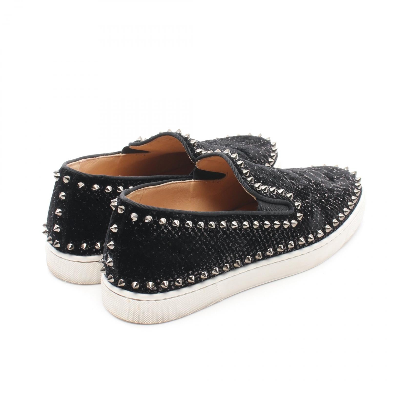 Christian Louboutin Pik Boat Flat Slip-On Shoes