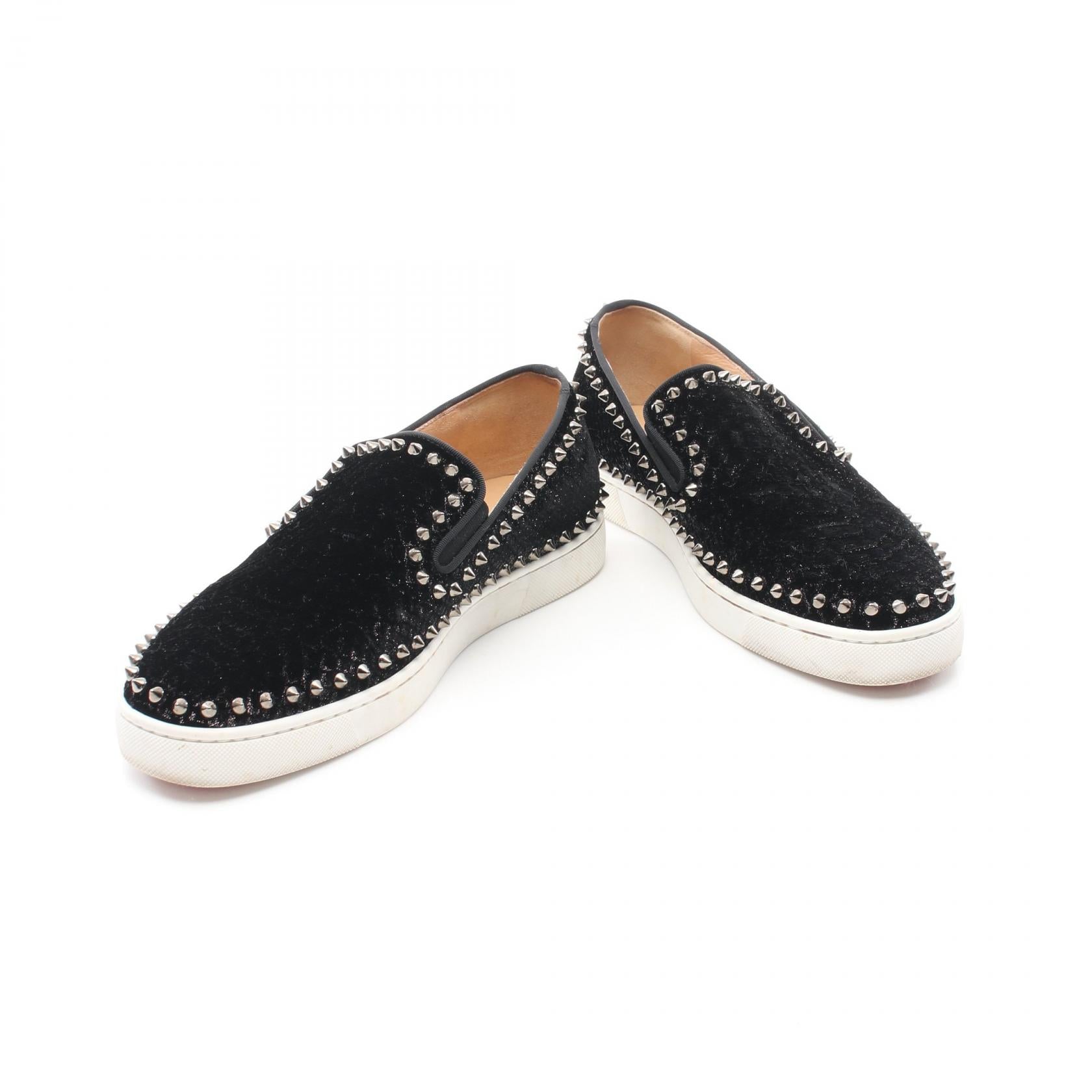 Christian Louboutin Pik Boat Flat Slip-On Shoes