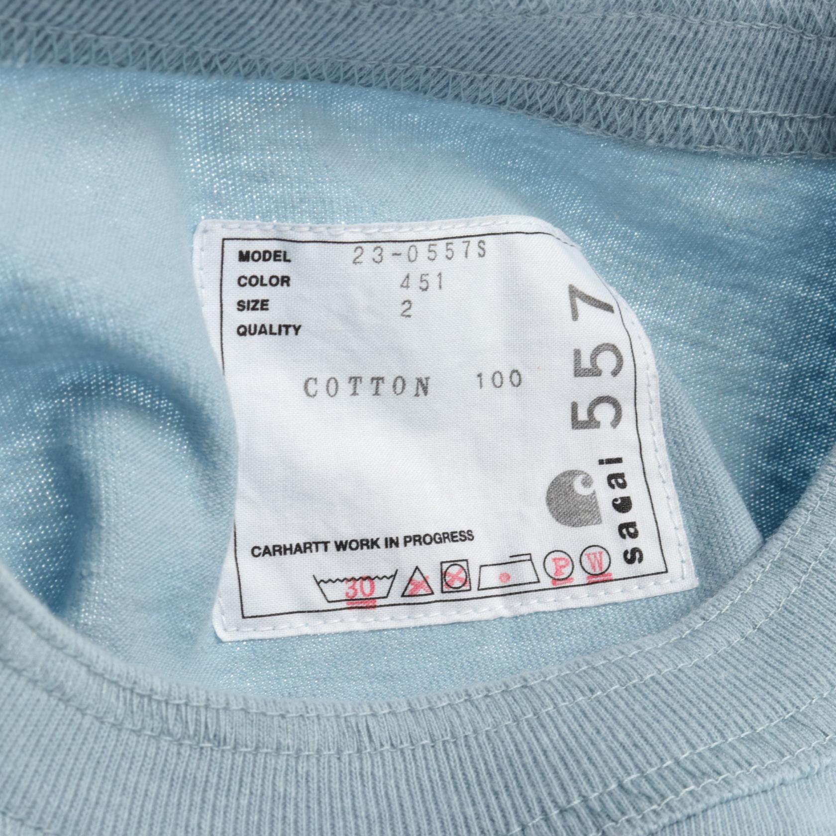 Sacai x Carhartt WIP Cotton Pocket T-Shirt