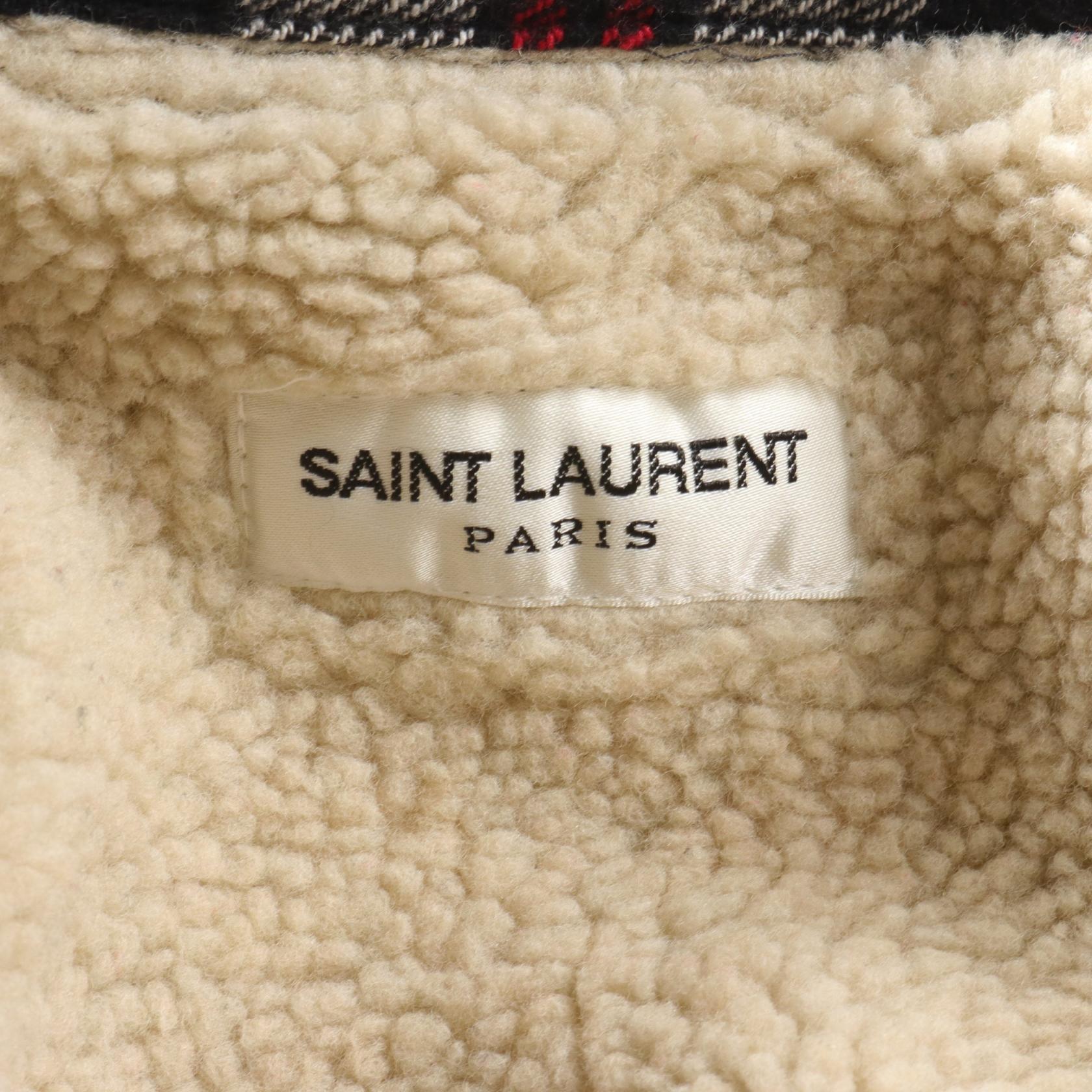 Yves Saint Laurent Cotton Top Red Multicolor