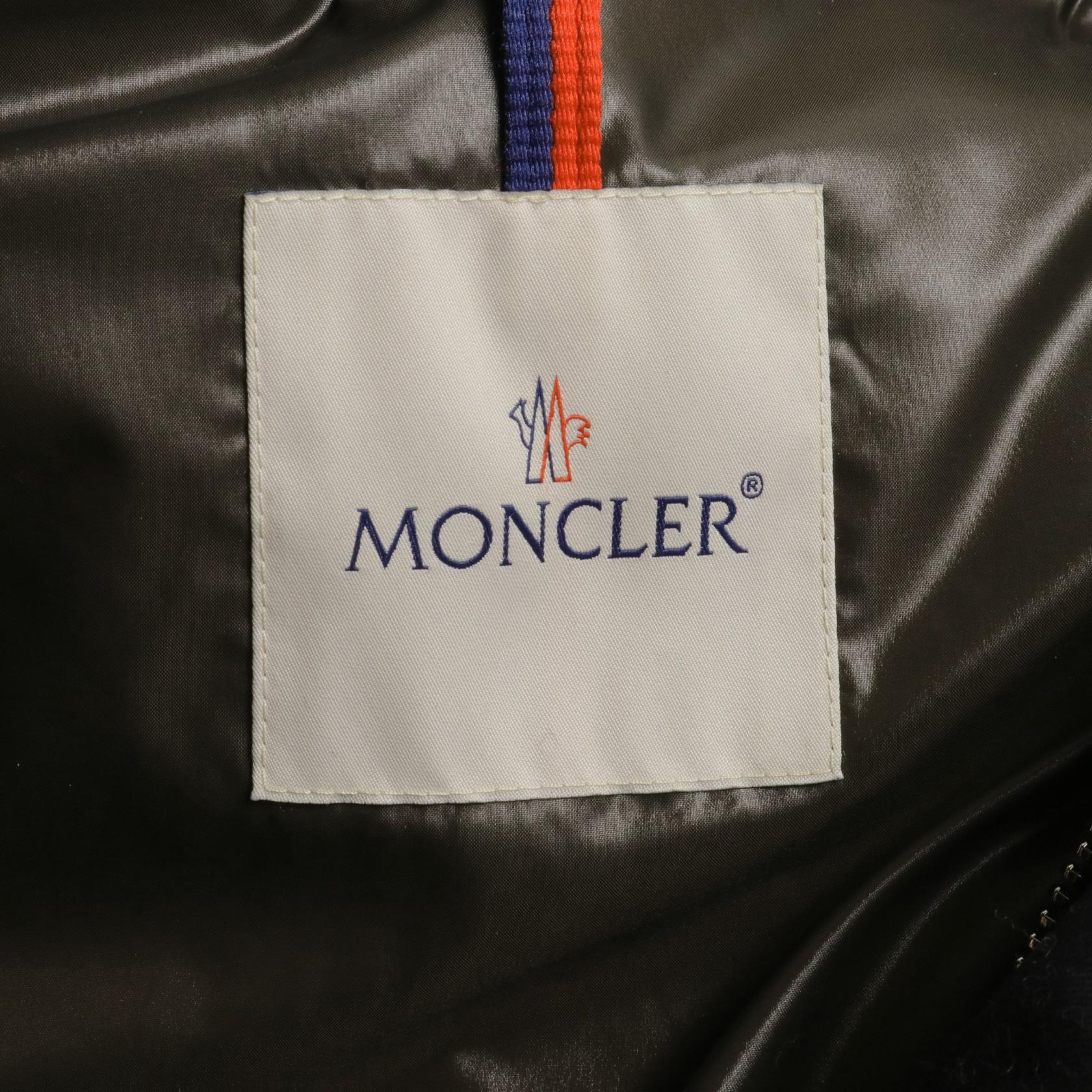 Moncler AVEILLAN Down Jacket Wool Cotton