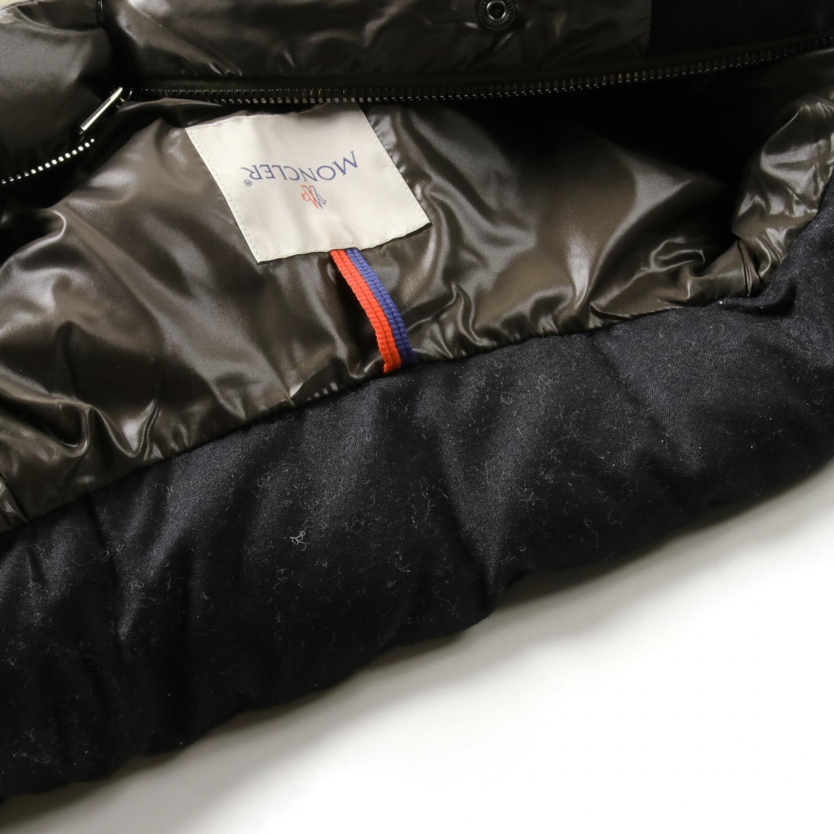 Moncler AVEILLAN Down Jacket Wool Cotton