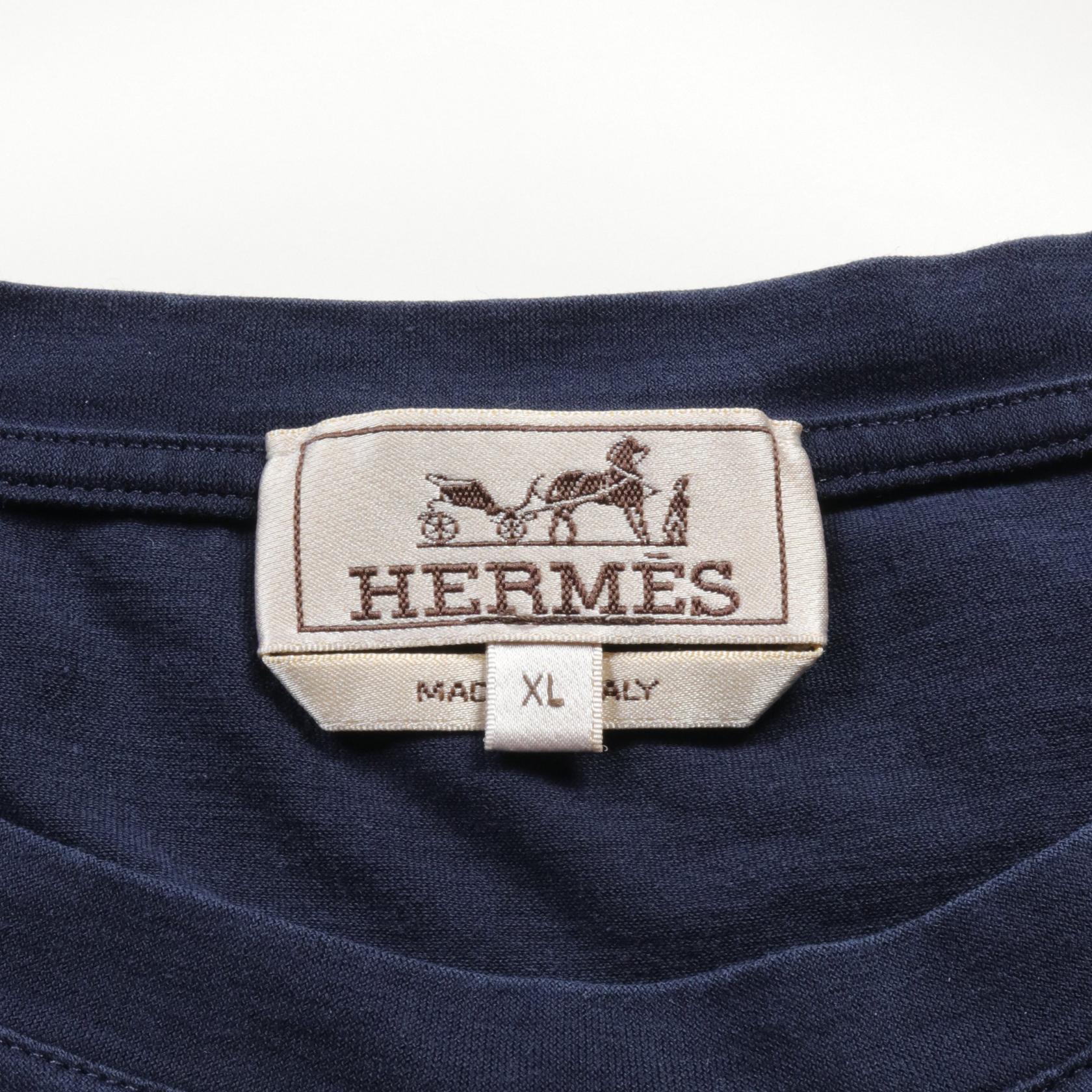 Hermes Cotton Top Navy