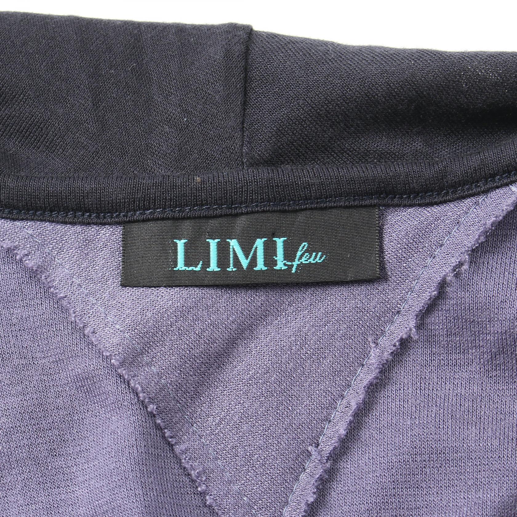 LIMI feu Tencel Dress Navy/Purple