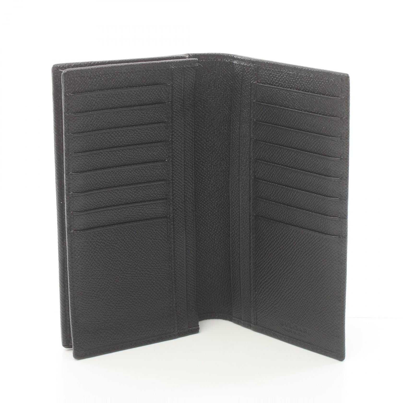 Bvlgari Leather Bvlgari Man Bifold Wallet