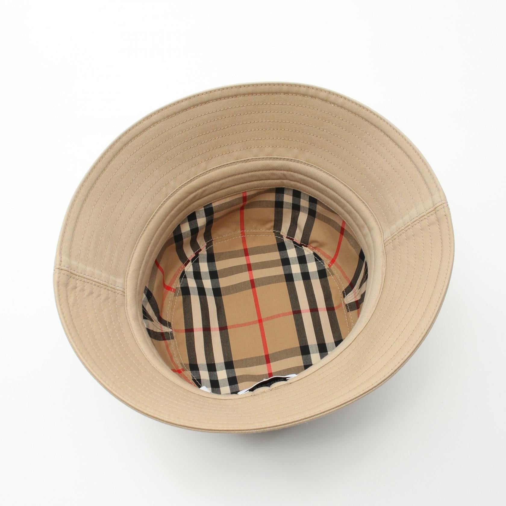 Burberry Cotton Bucket Hat Beige