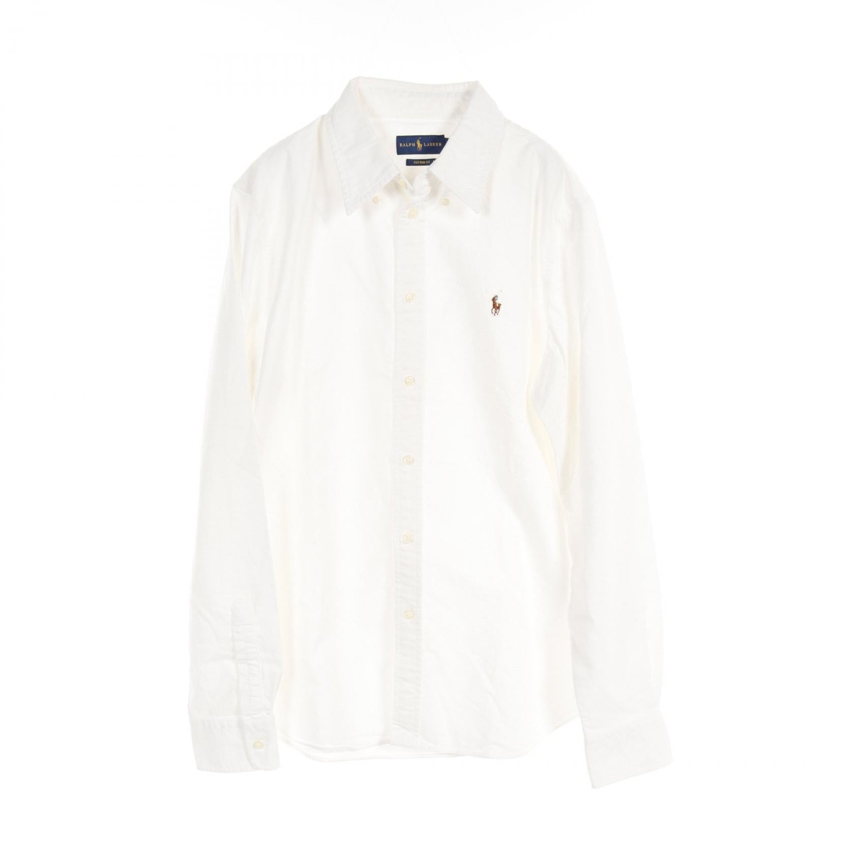 Ralph Lauren Cotton Shirt Top White Men