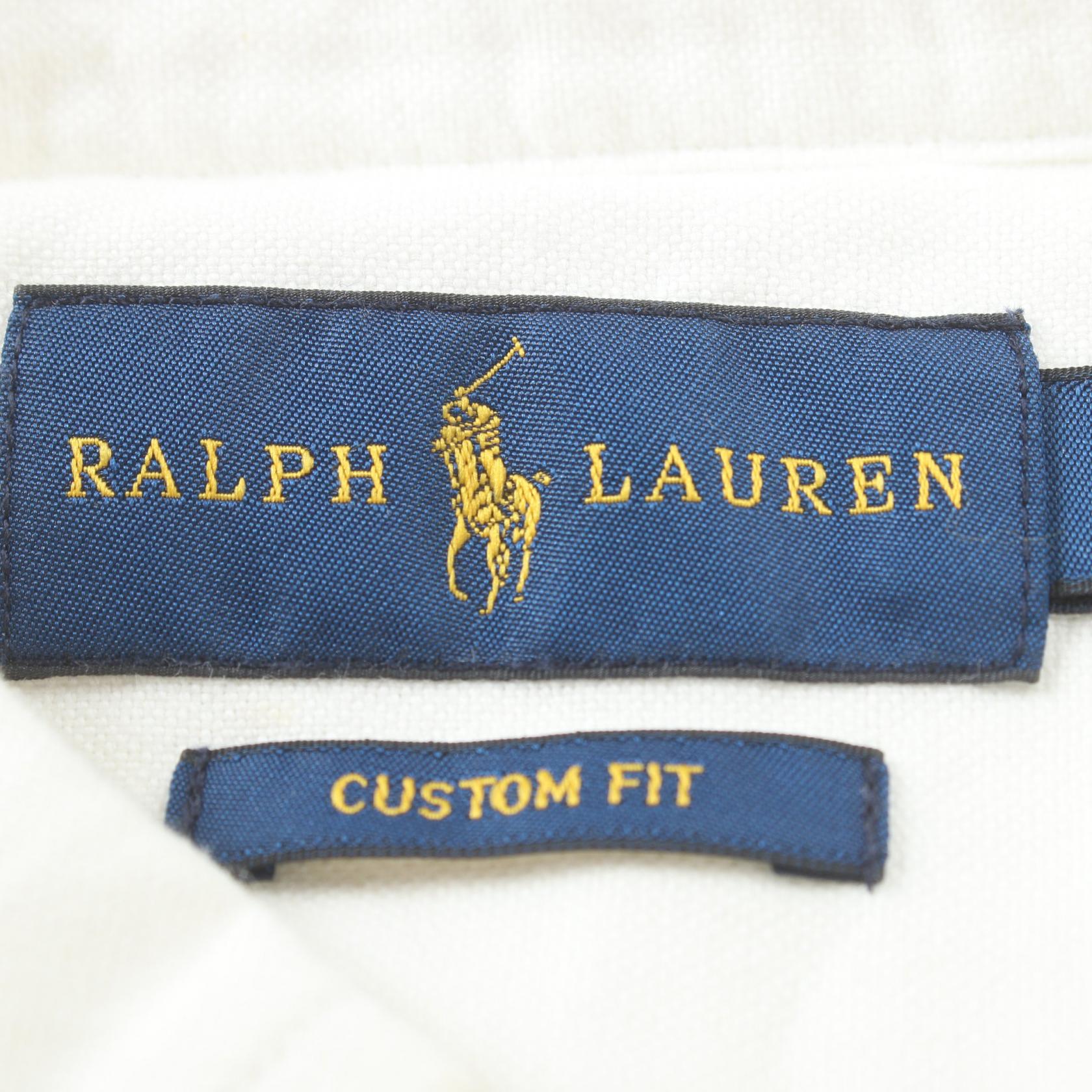 Ralph Lauren Cotton Shirt Top White Men