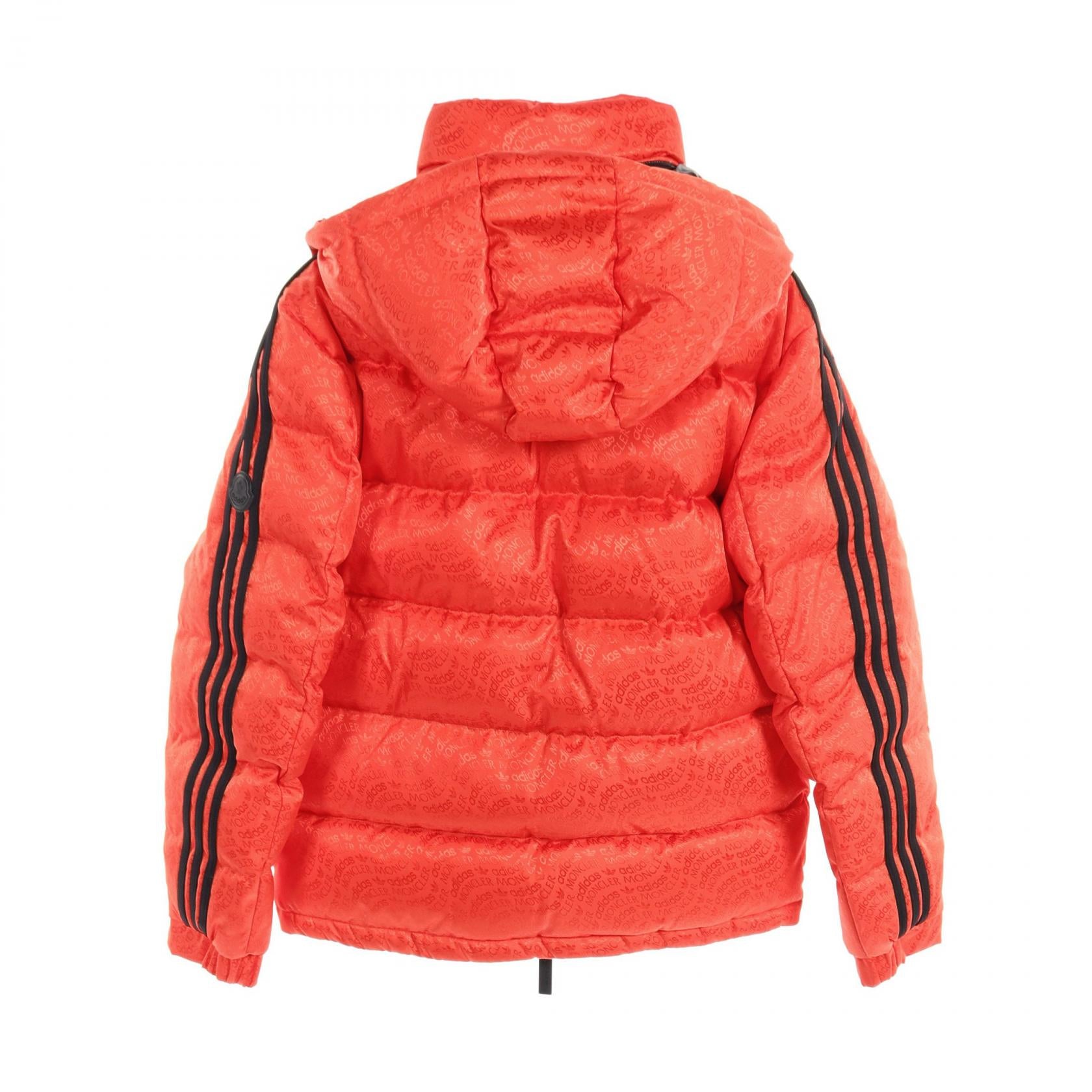 Moncler x Adidas SALZMAN Down Jacket Orange/Black