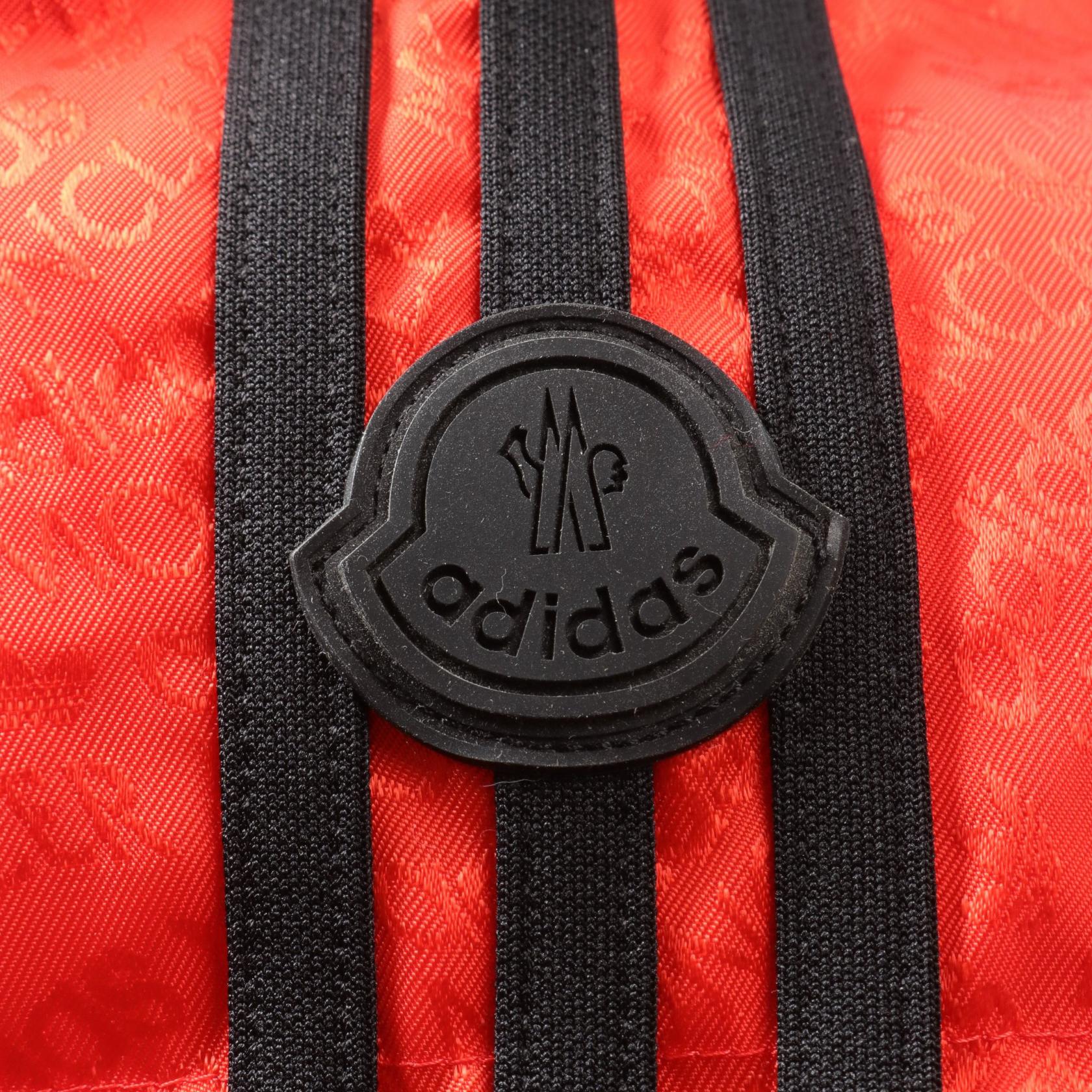 Moncler x Adidas SALZMAN Down Jacket Orange/Black