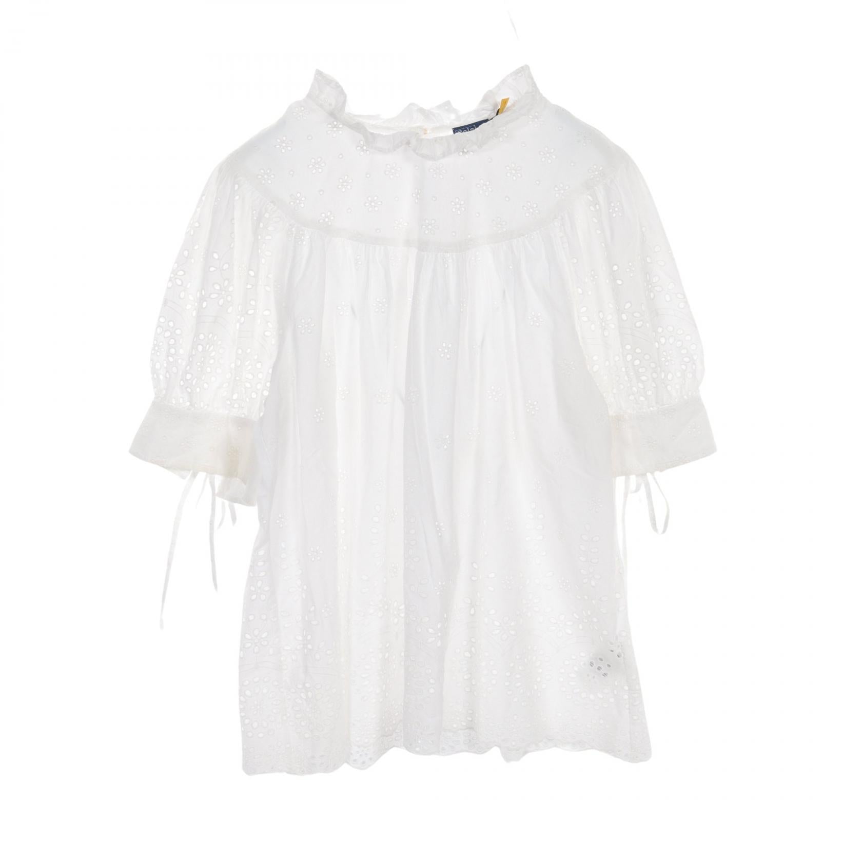 Polo Ralph Lauren Cotton Blouse White