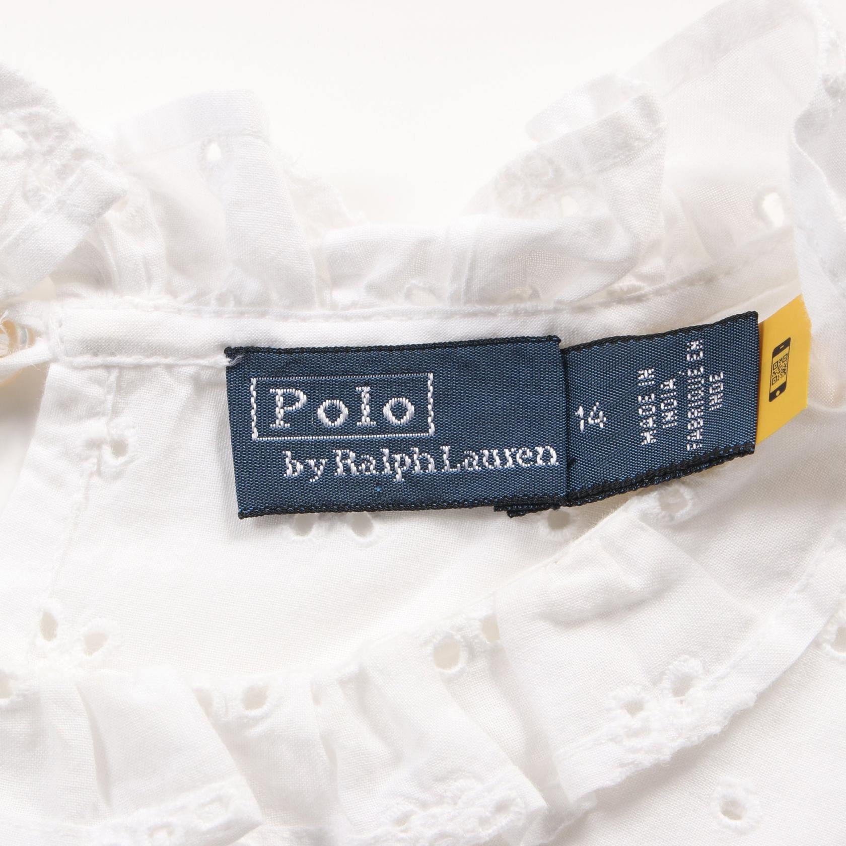 Polo Ralph Lauren Cotton Blouse White