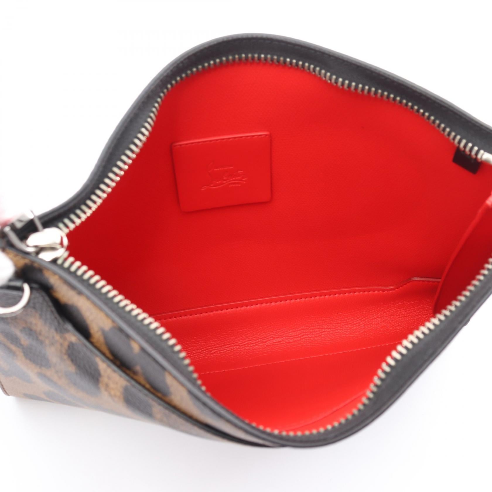 Christian Louboutin Leather Shoulder Bag Leather Shoulder Bag in Great Condition