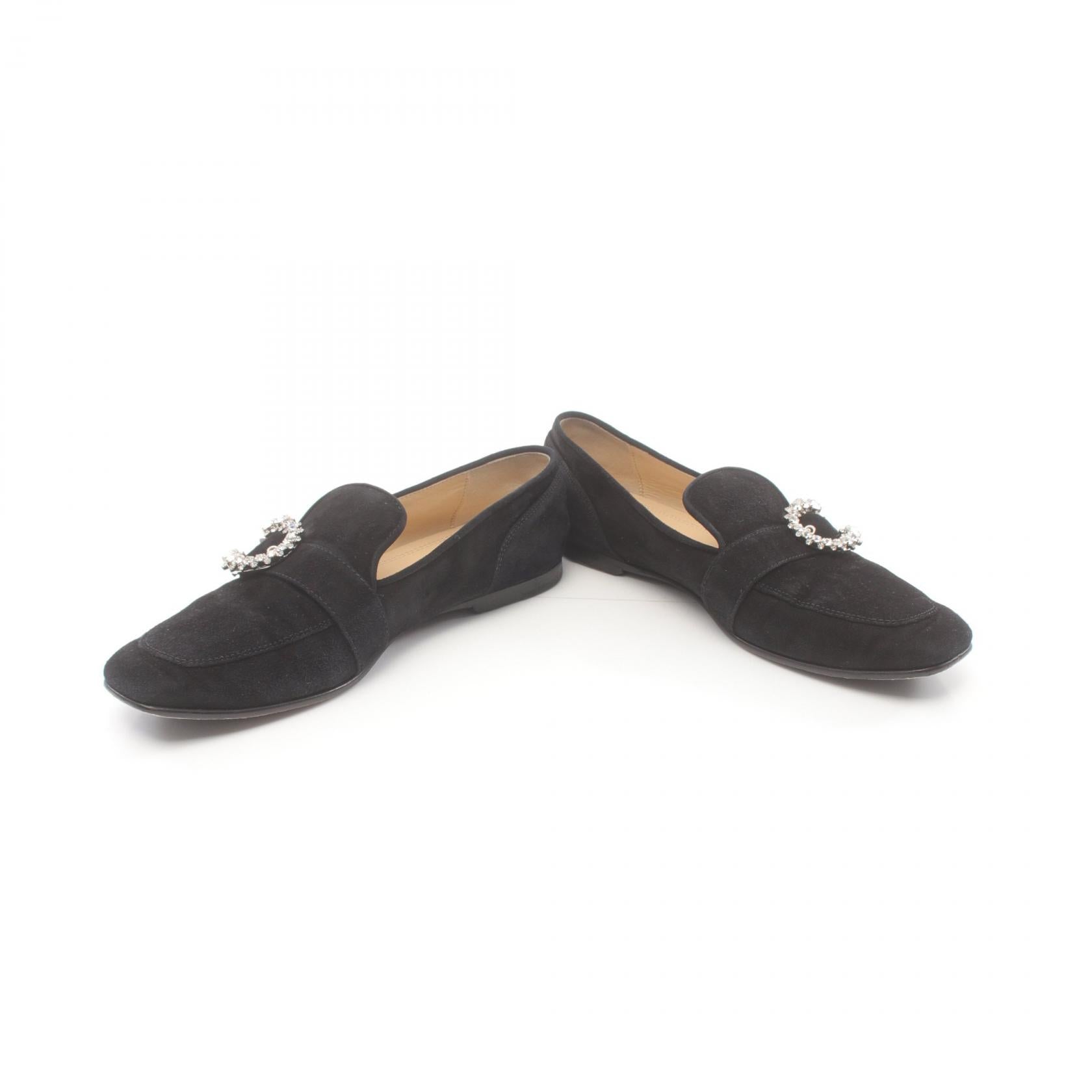 Jimmy Choo Suede Mani Flat Loafers