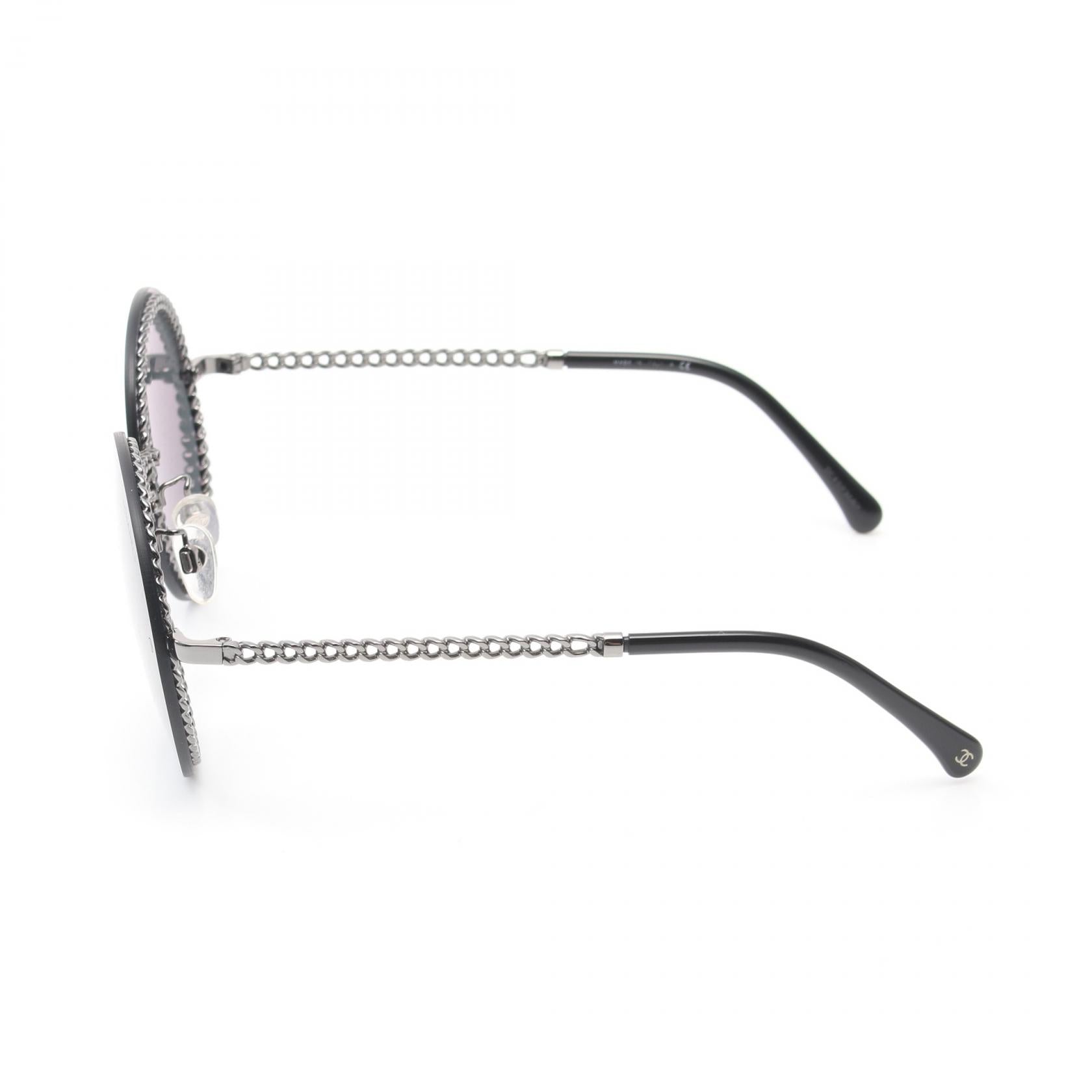 Chanel Metal Glasses Chain Sunglasses 4245