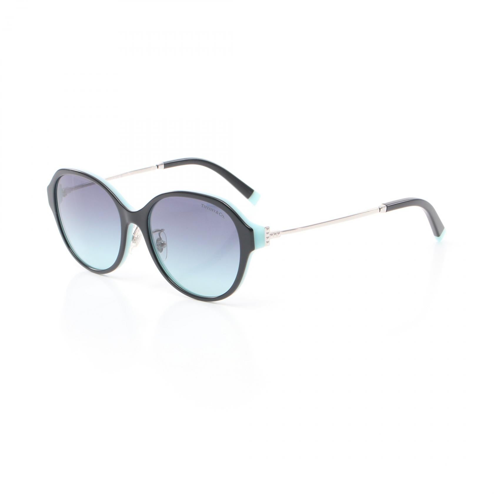 Tiffany & Co Oversized Tinted Sunglasses  Plastic Sunglasses TF4181-D in Very Good Condition