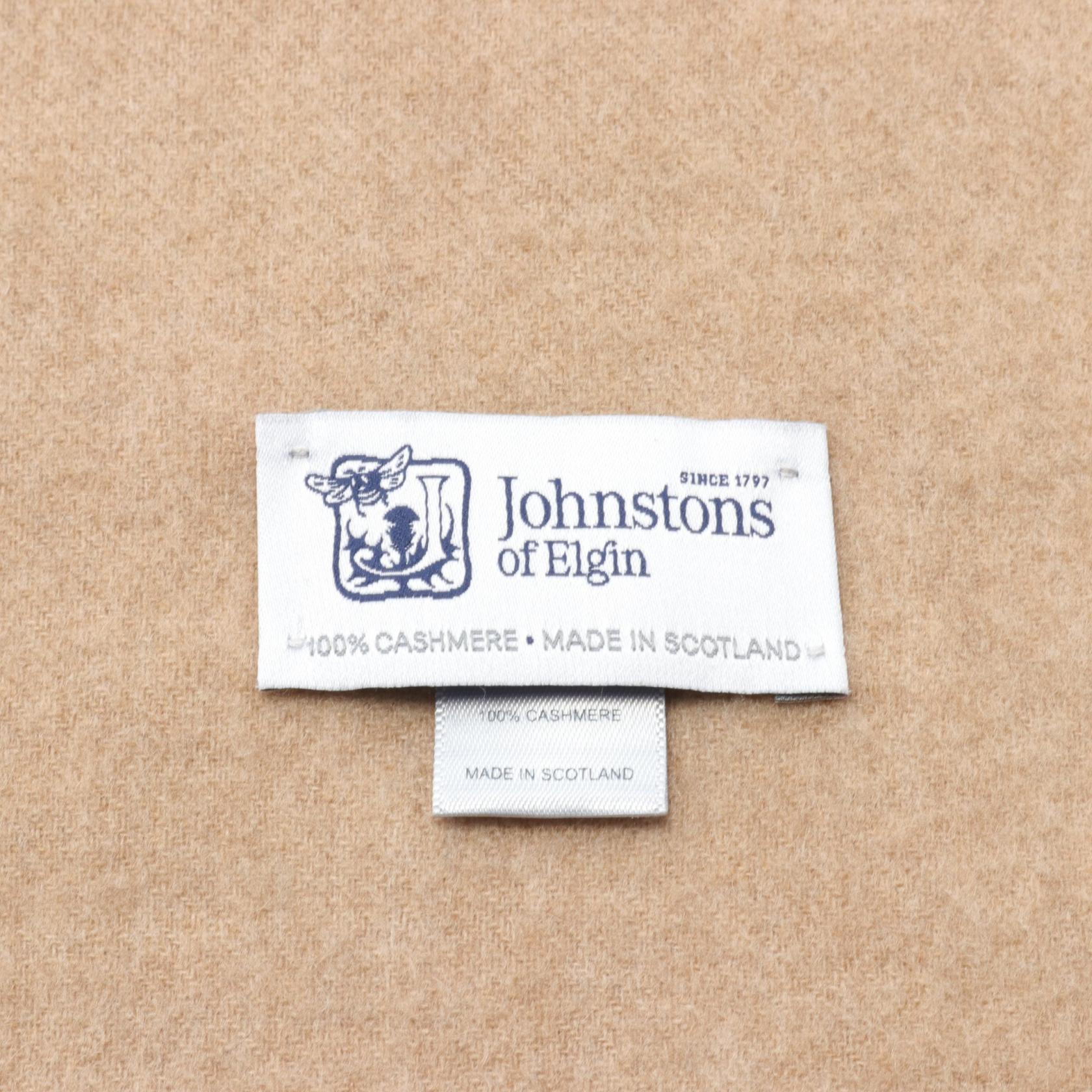 Johnstons Cashmere Natural Undyed Stole