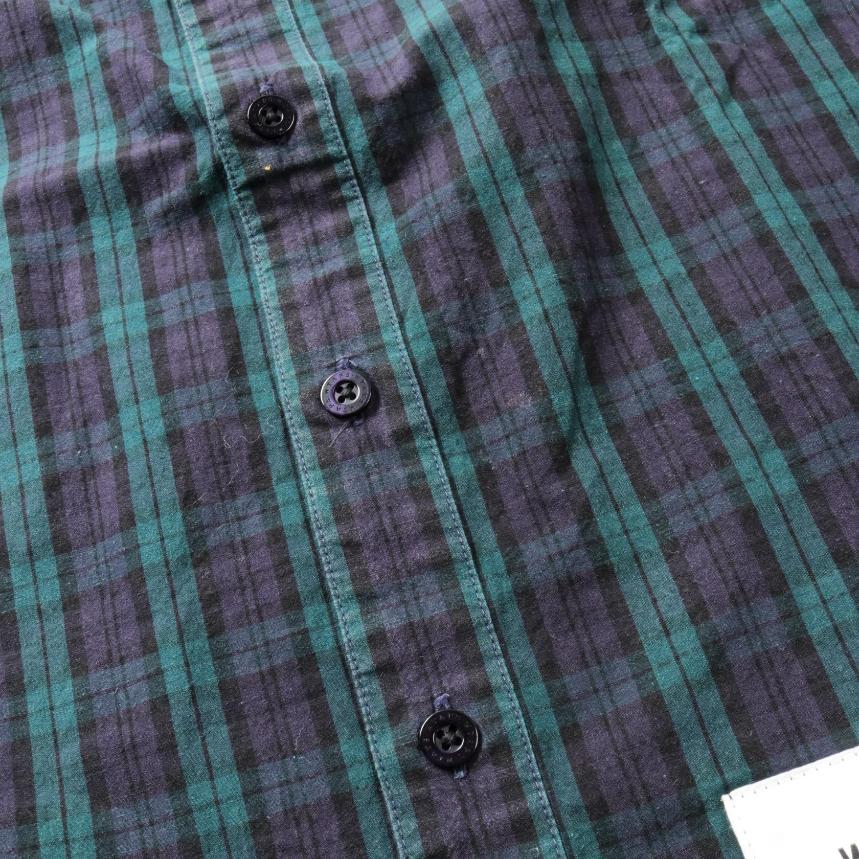 WTAPS LP SS Shirt Cotton Fabric Green