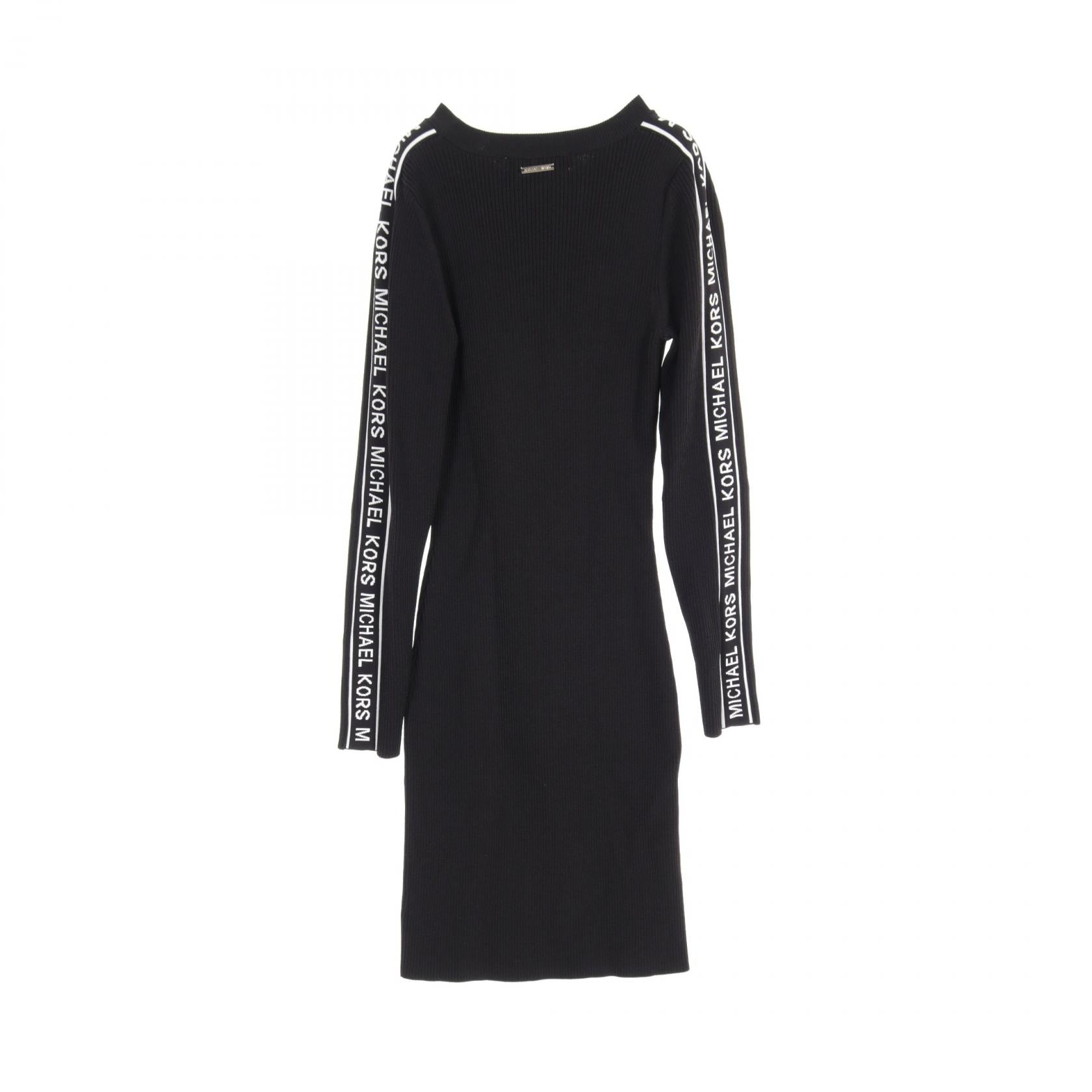 Michael Kors Rayon Dress Black/White