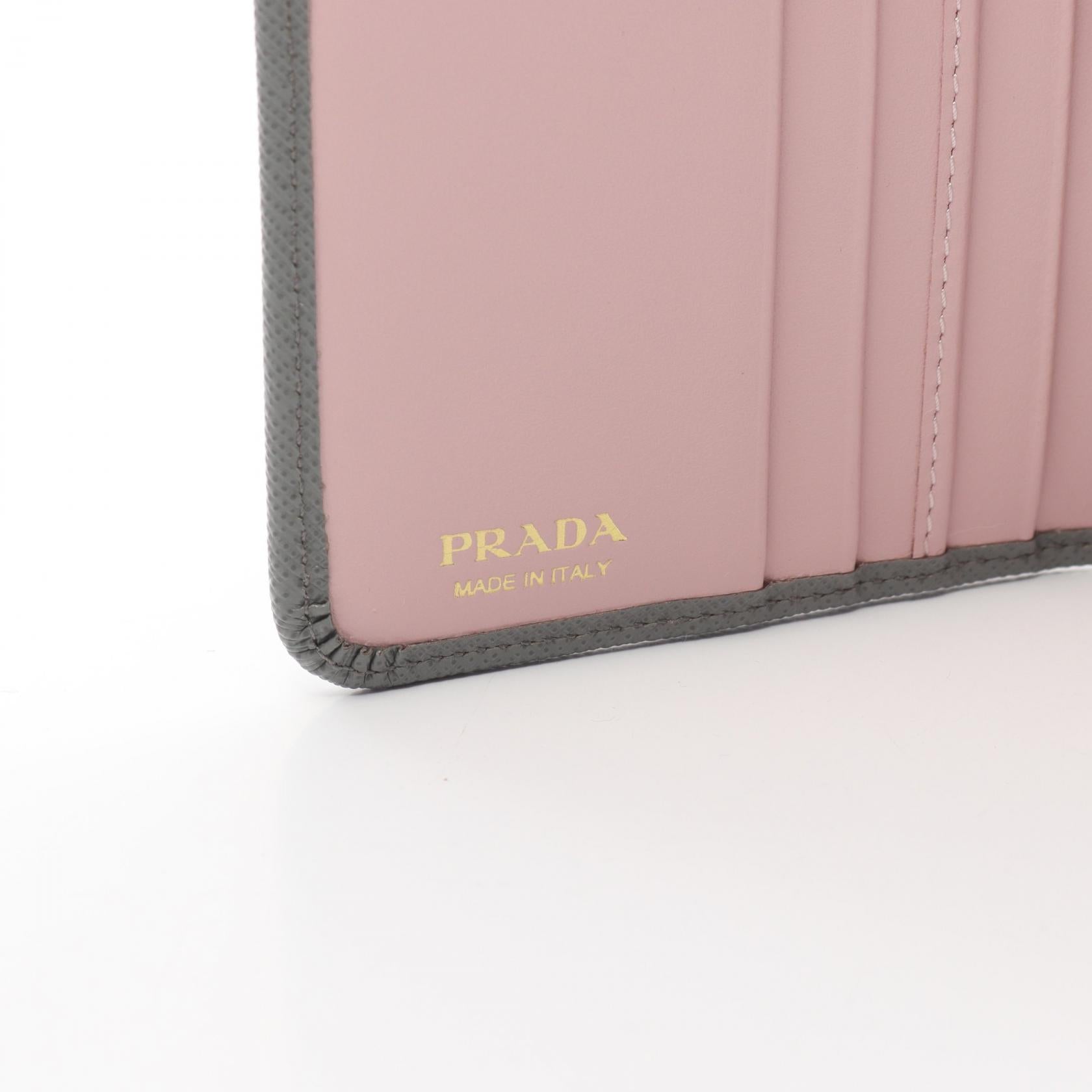 Prada Saffiano Leather Bifold Wallet 1ML018