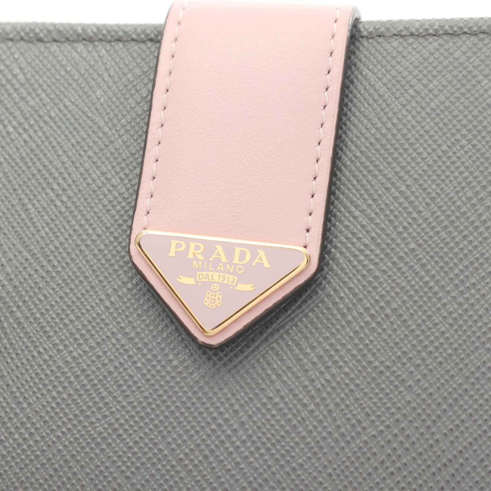 Prada Saffiano Leather Bifold Wallet 1ML018