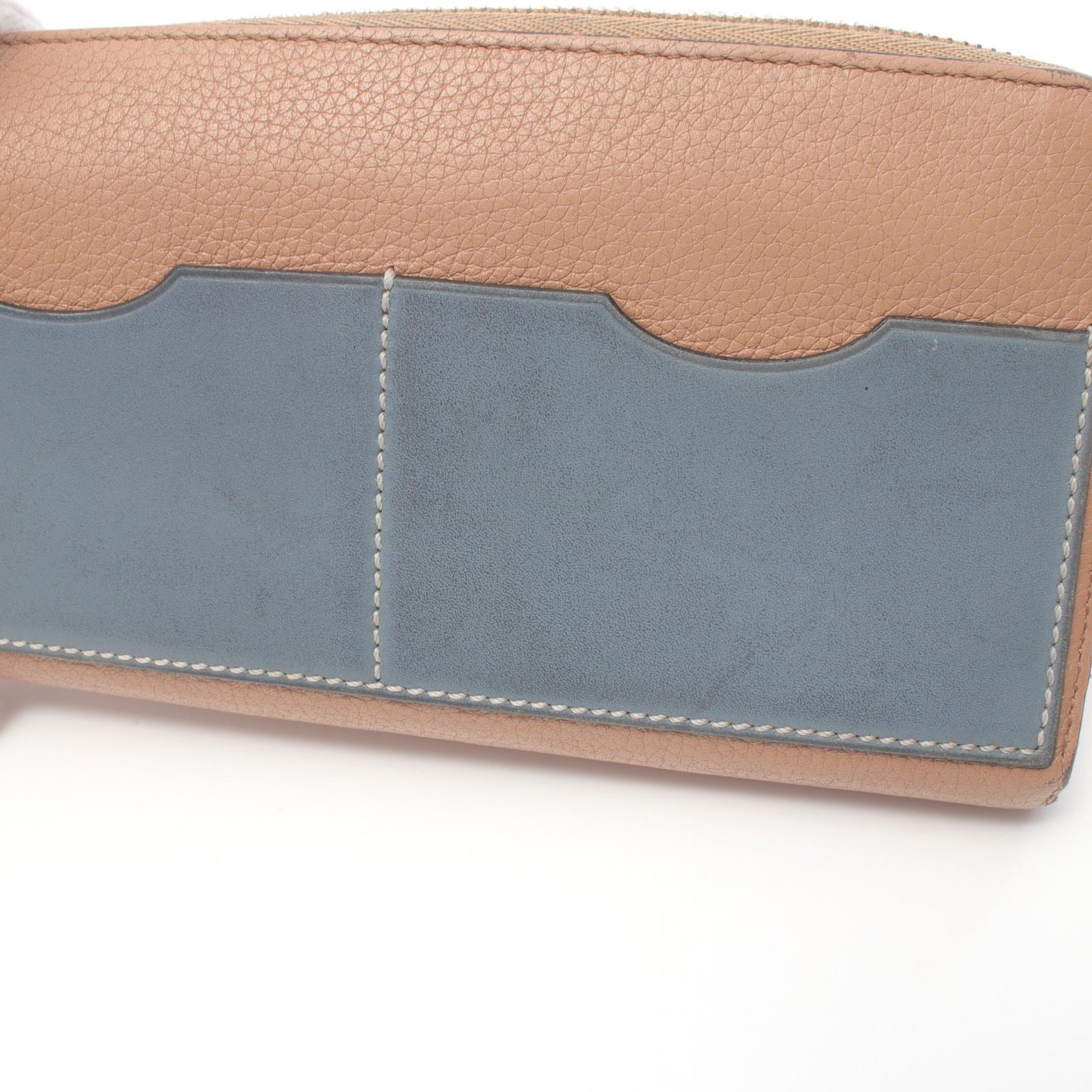 Loewe Leather Zip Around Wallet