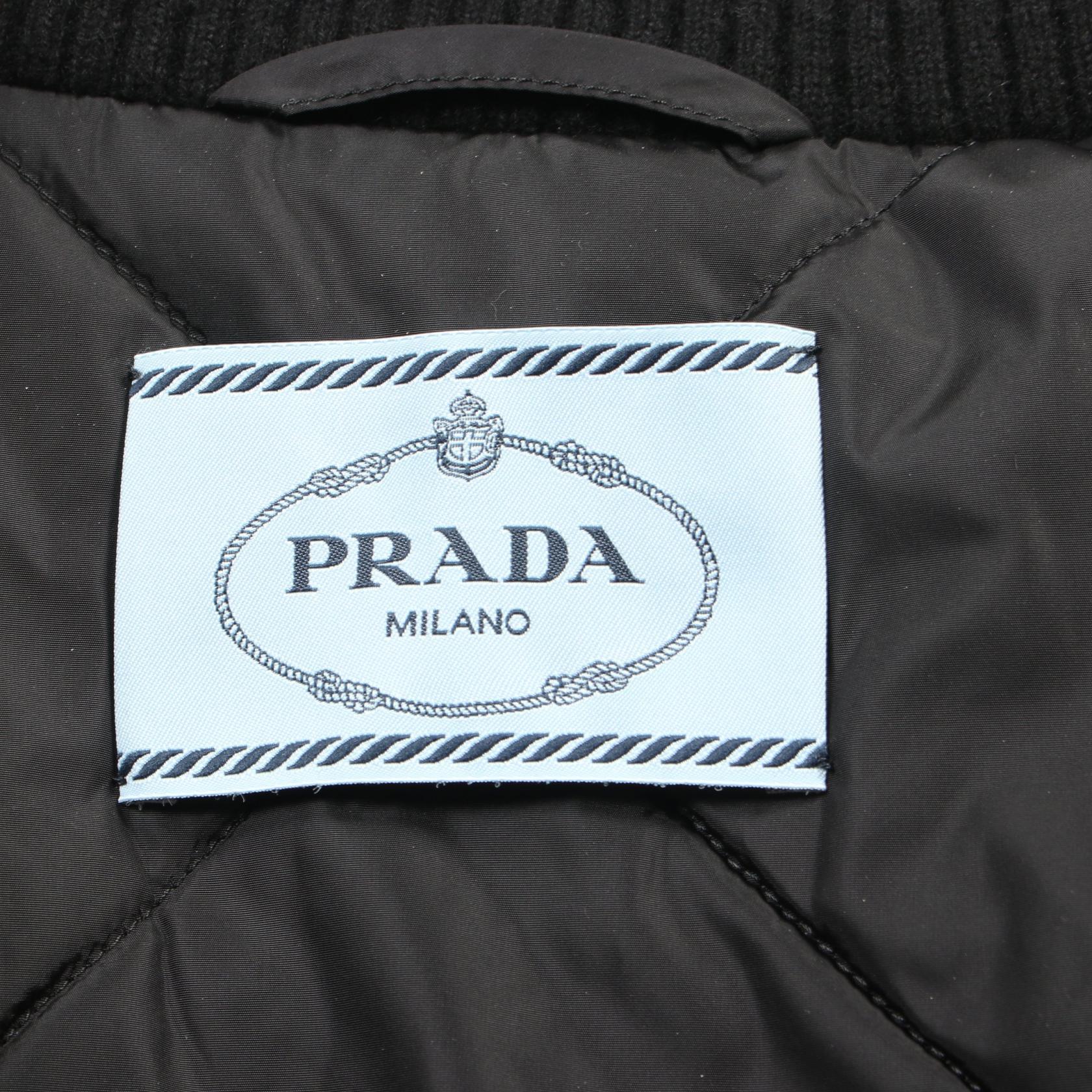 Prada Polyamide Outerwear Black 291416