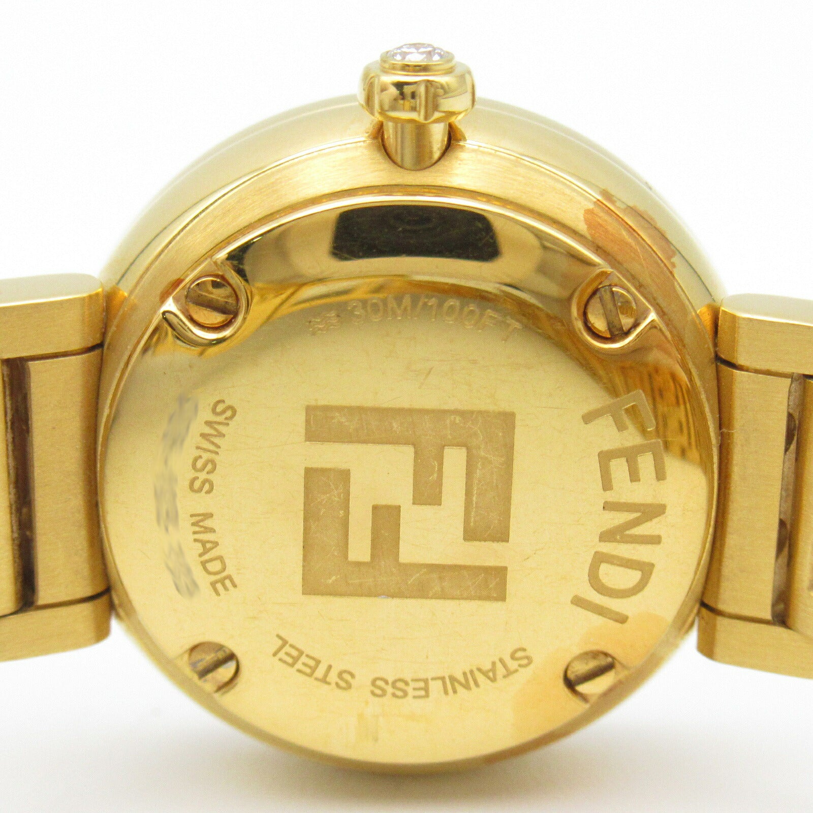 Fendi Forever Gold Plated Quartz Watch F103400601