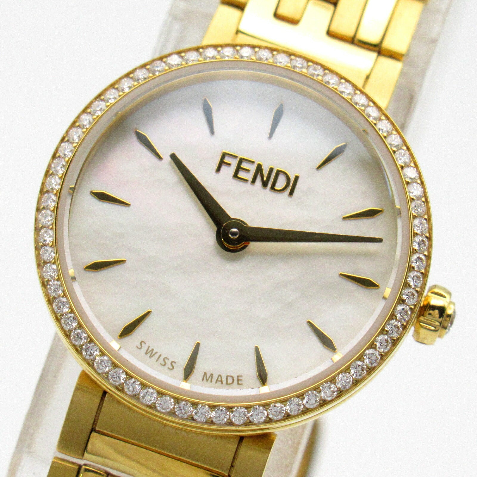 Fendi Forever Gold Plated Quartz Watch F103400601