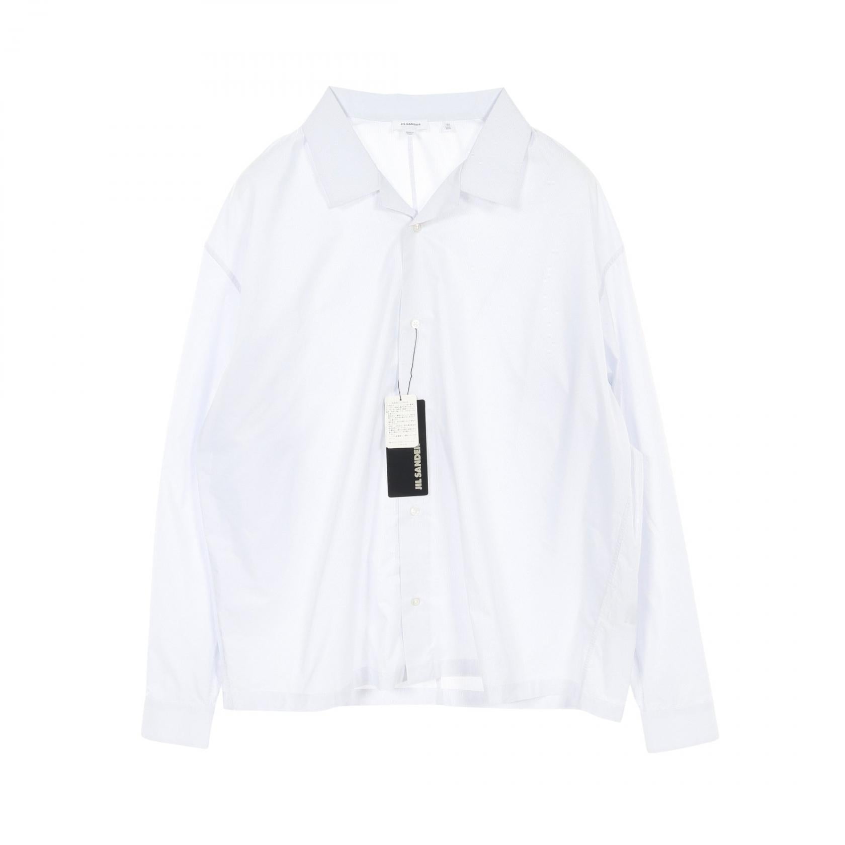 Jil Sander Polyester Top White/Blue