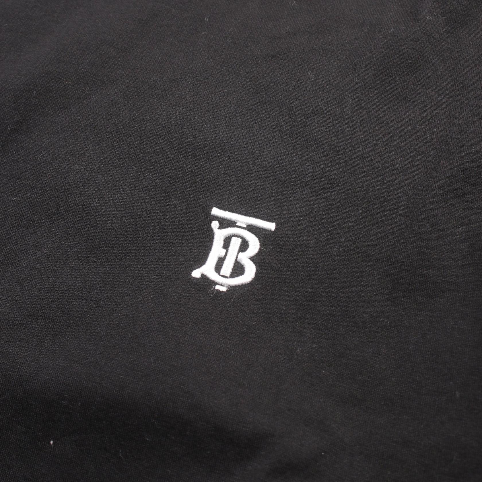 Burberry Cotton TB Logo Embroidered T-Shirt